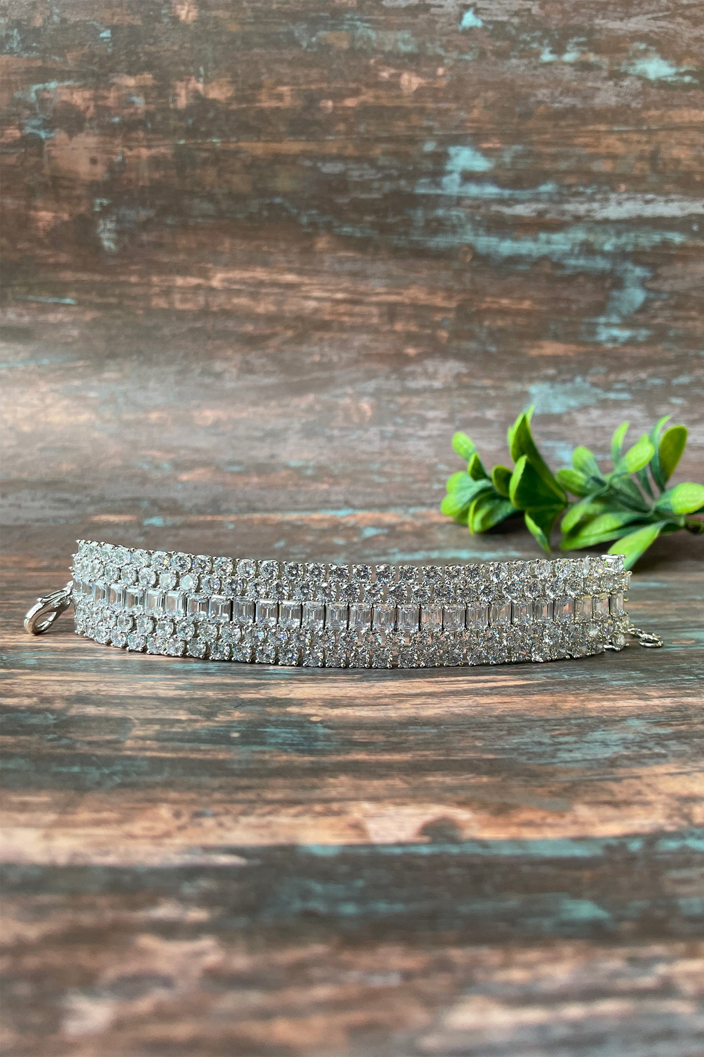 Zircon Studded Bracelet