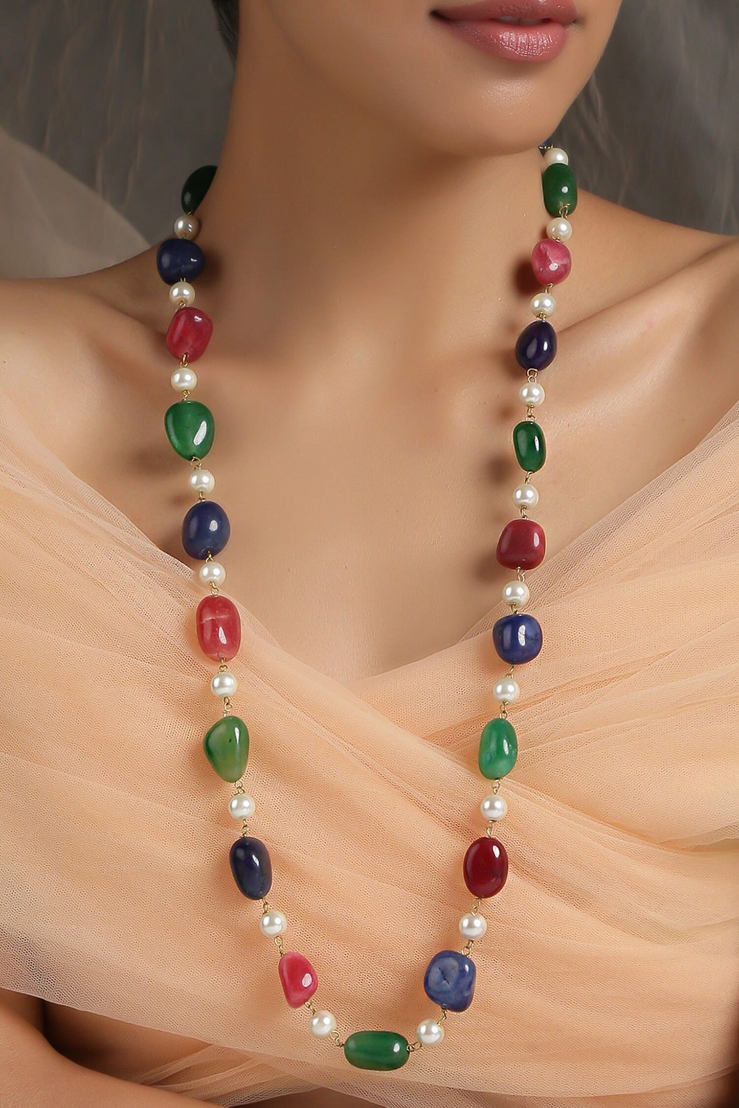 Stone Embellished Necklace
