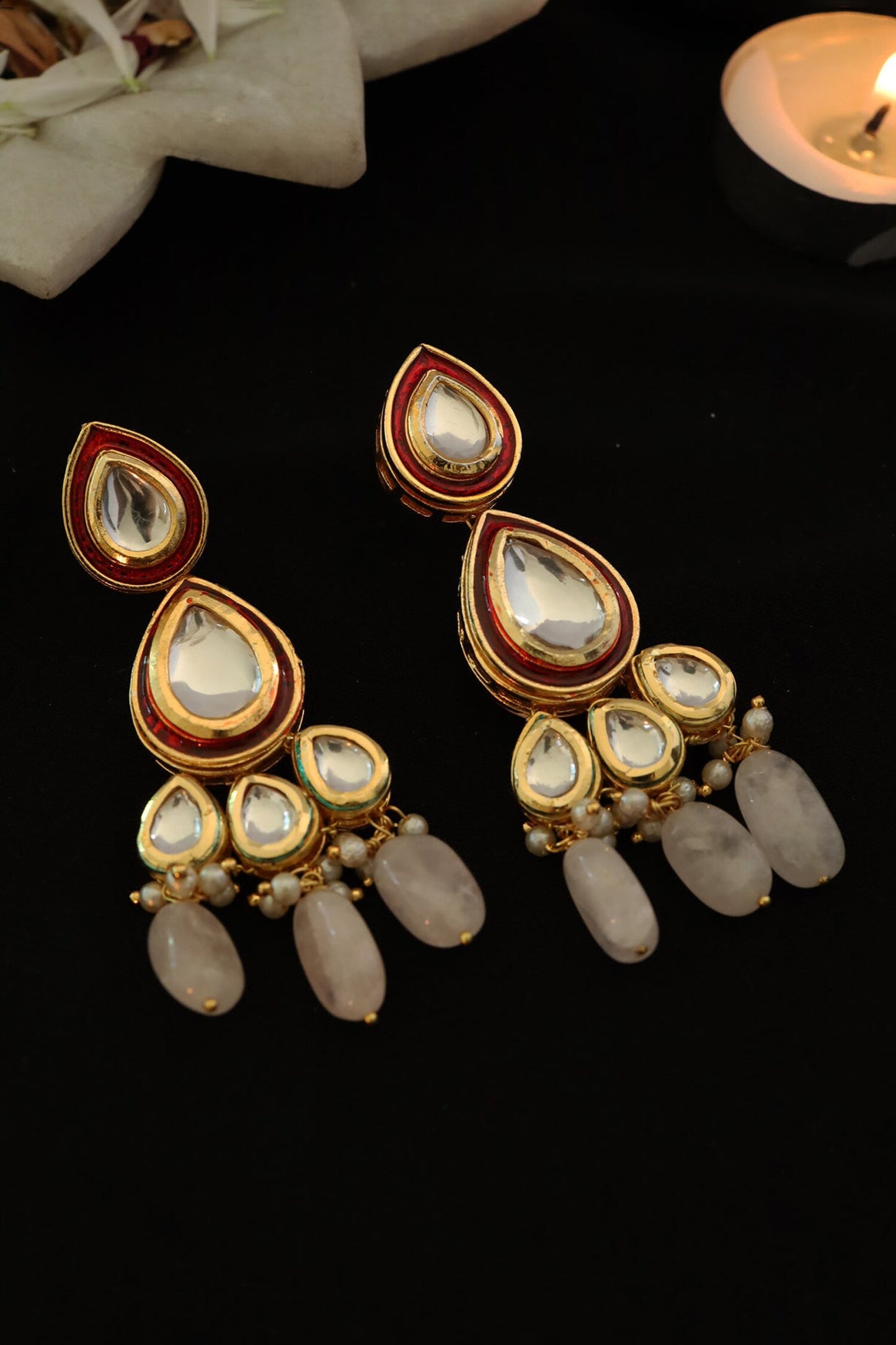 Kundan Embellished Earrings