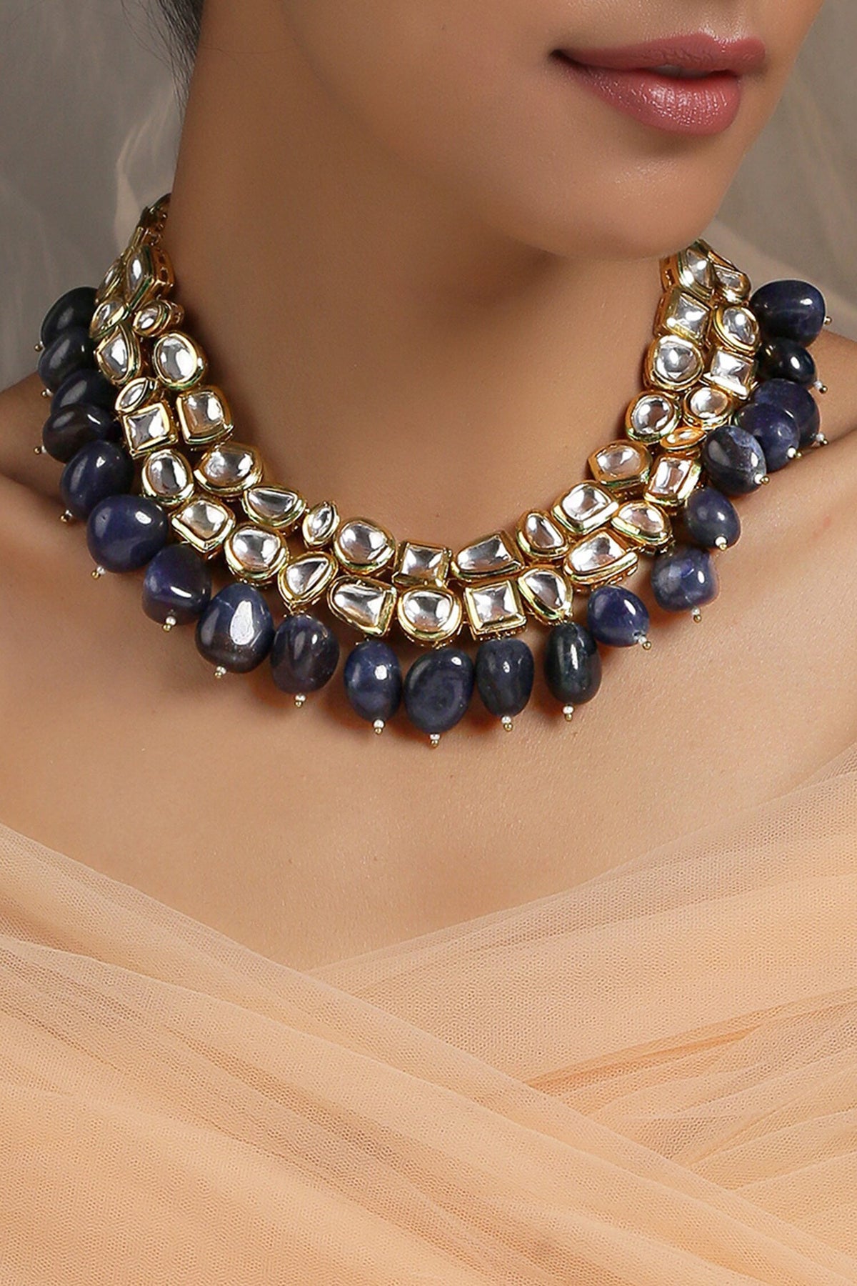 Kundan Embellished Necklace