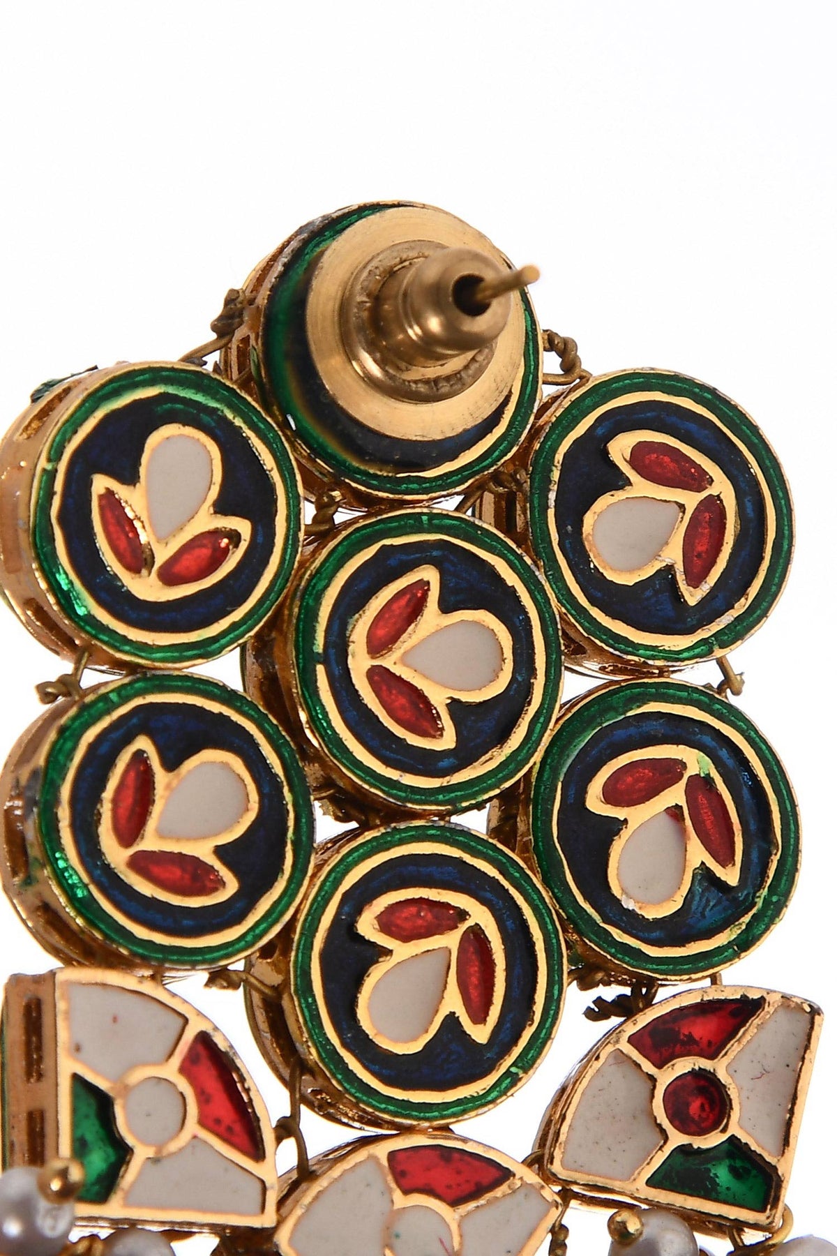 Handcrafted Kundan Earrings