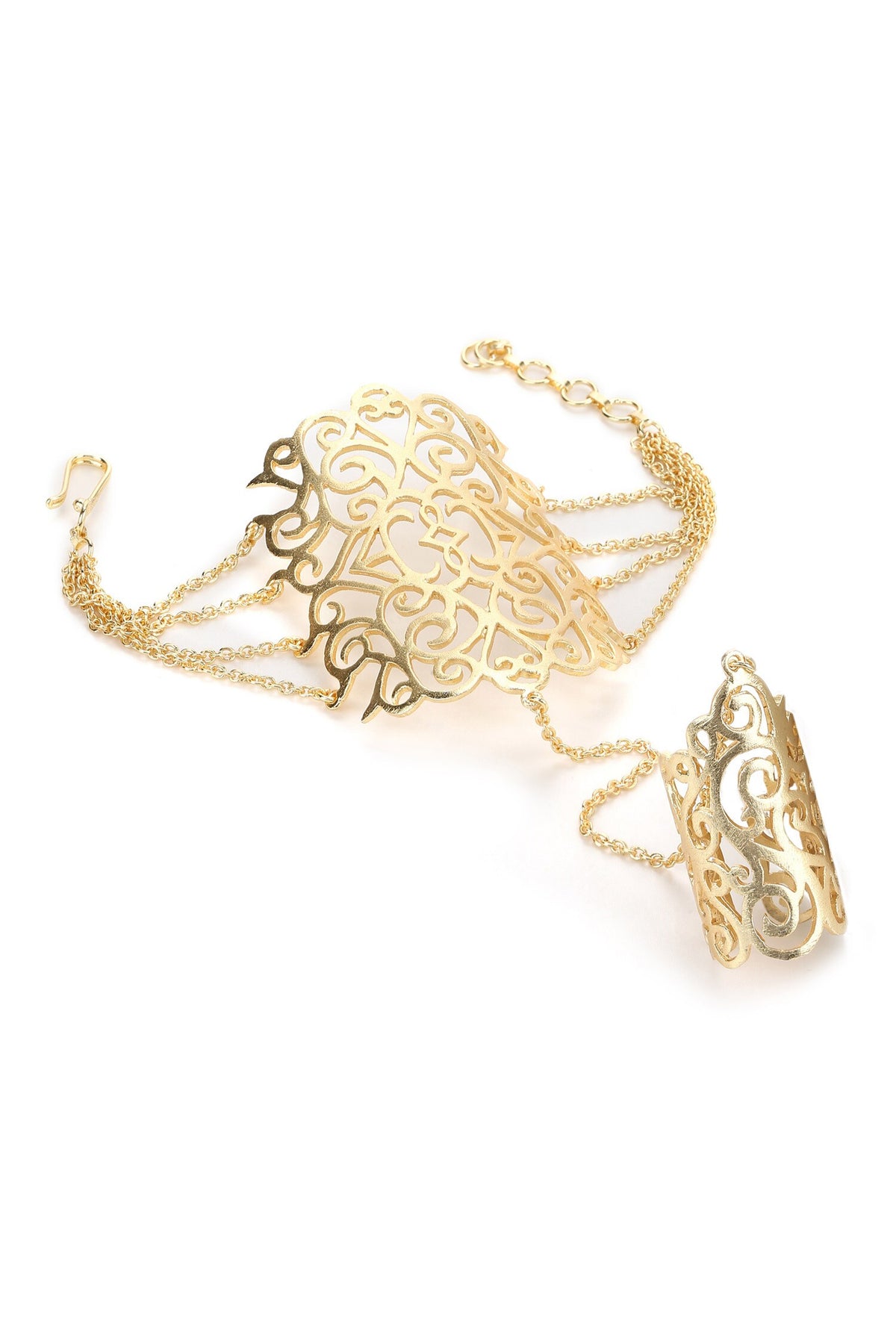 Swirl Cut-Out Hand-Harness