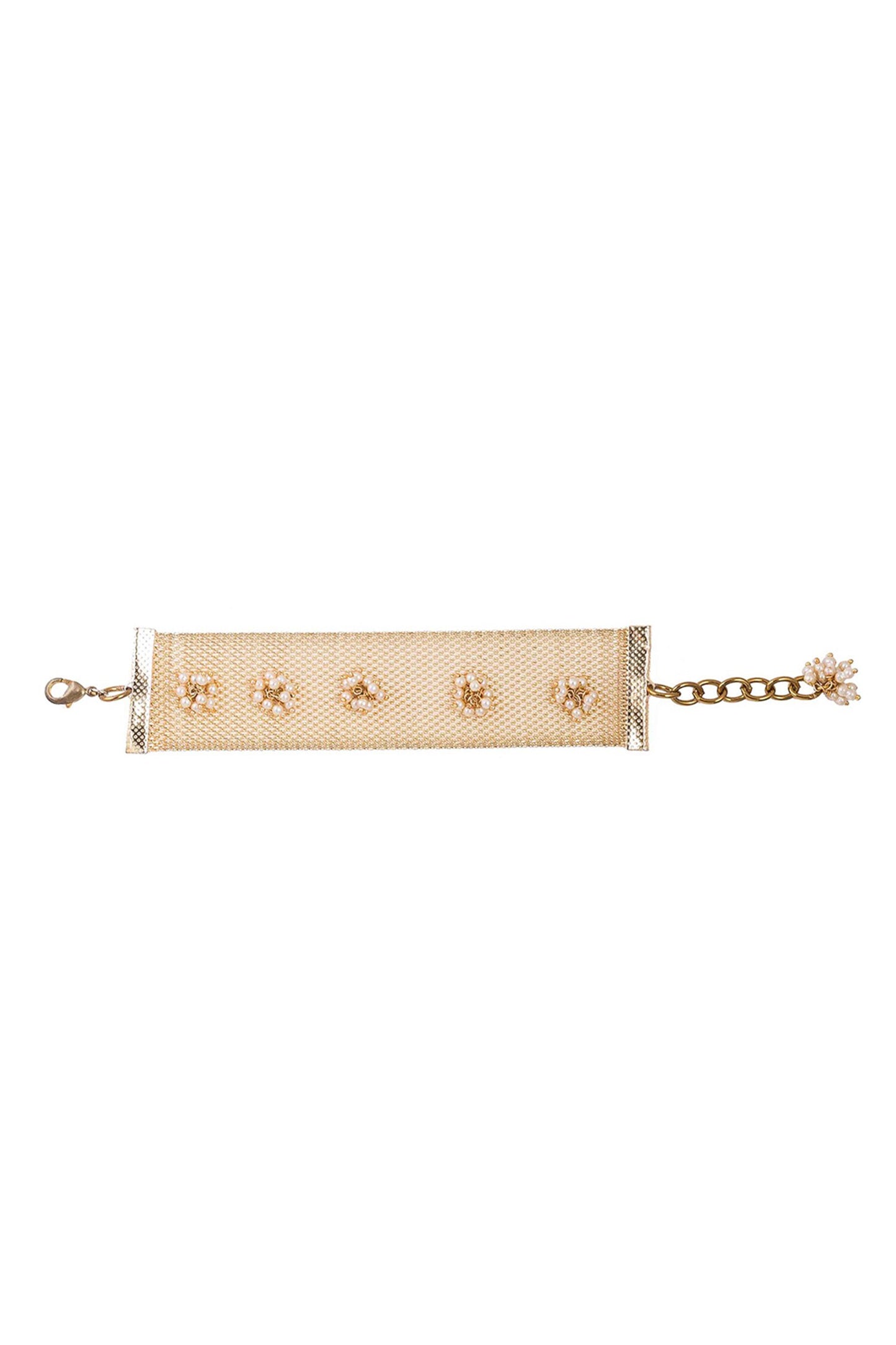 Beaded Cluster Choker
