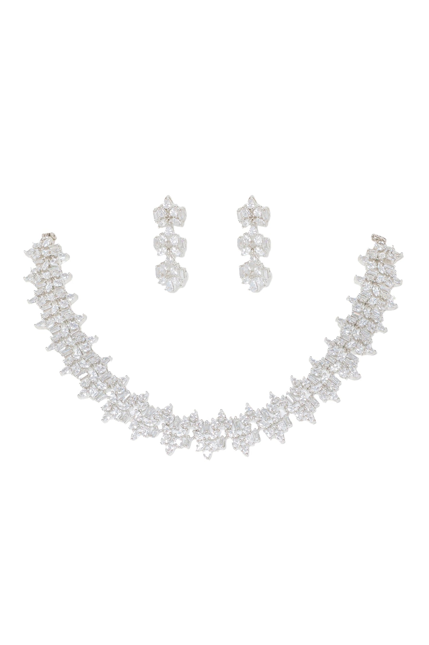 Diamond Embellished Choker Set