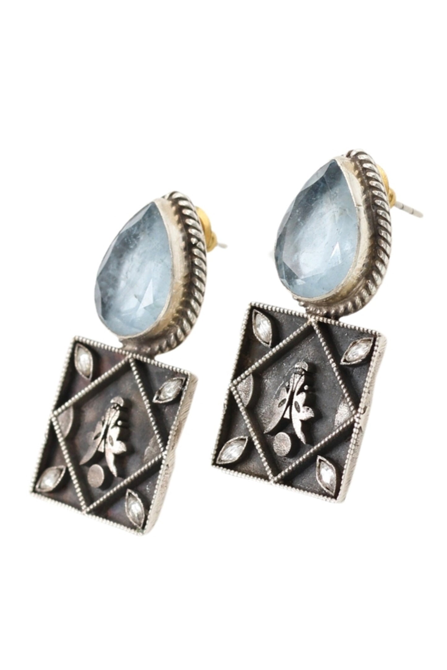 Tear Drop Shaped Earrings