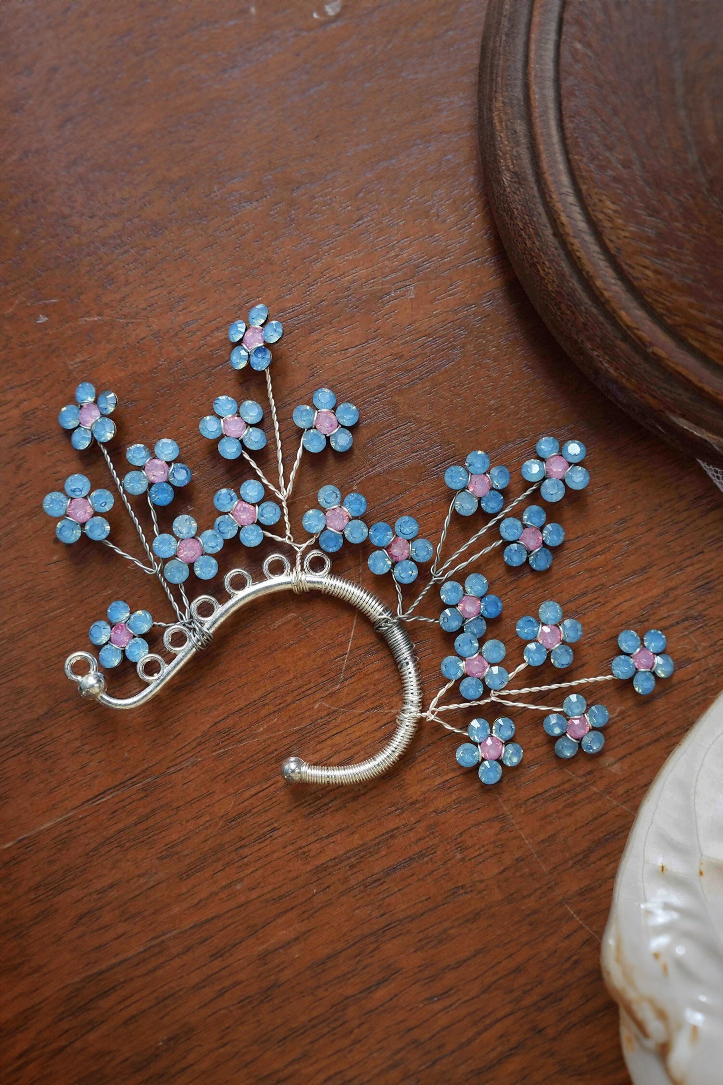 Ashya Snowflake Bloom Earcuffs