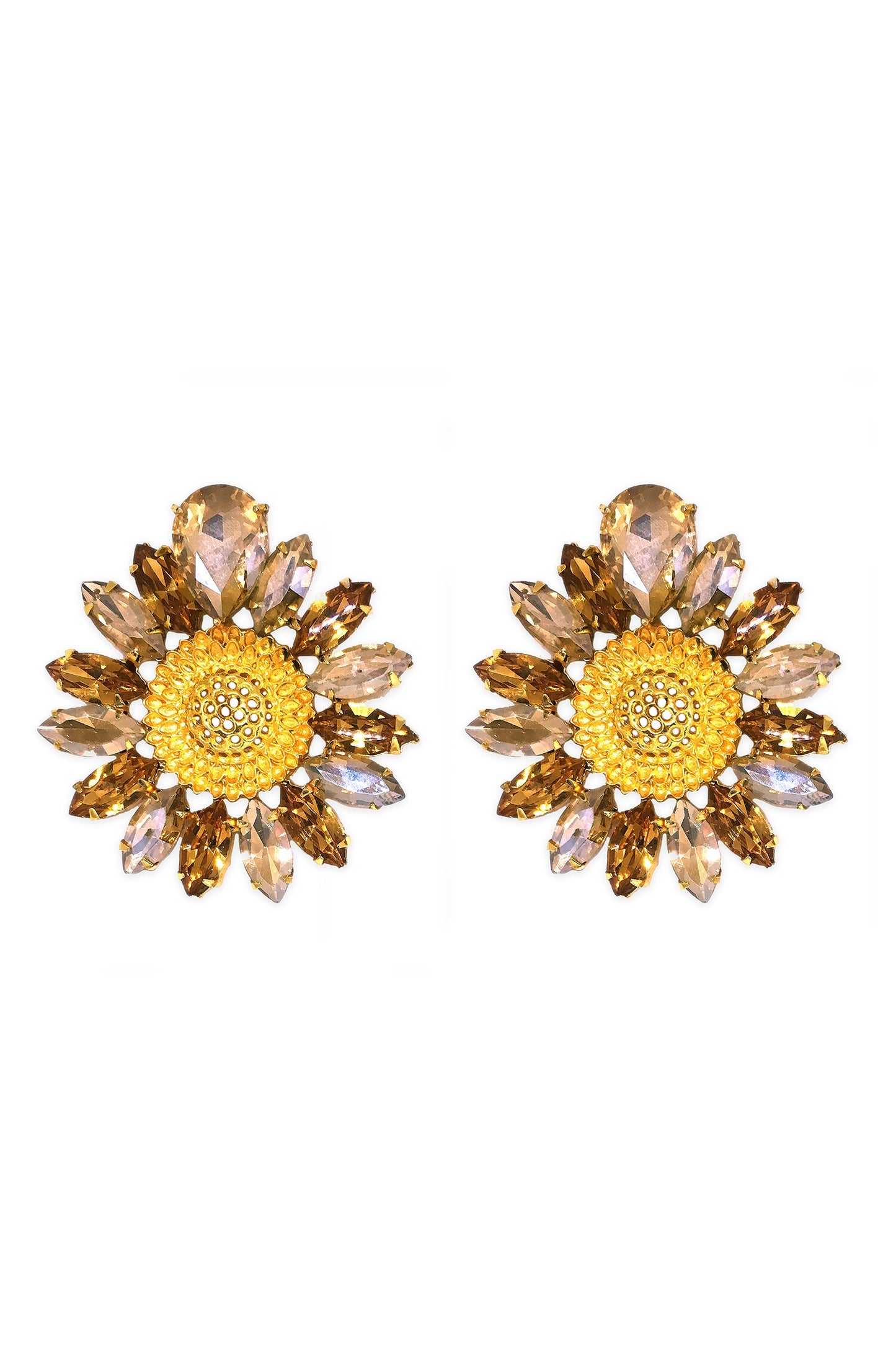 Sunflower Cutwork Studs