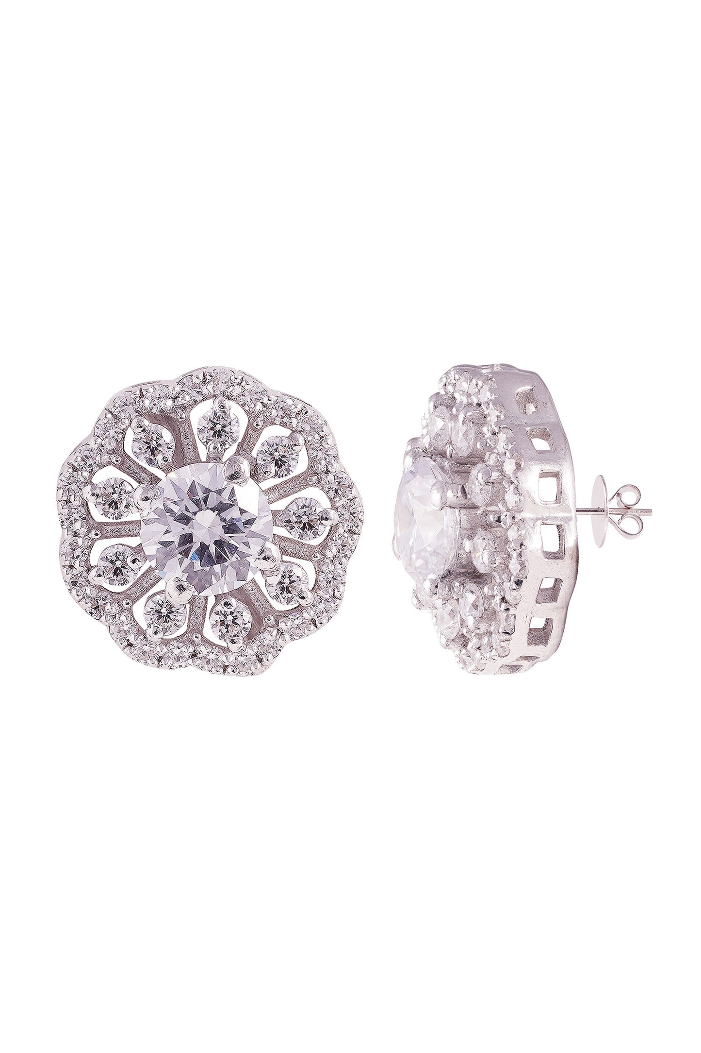 Flo Solitaire Studs