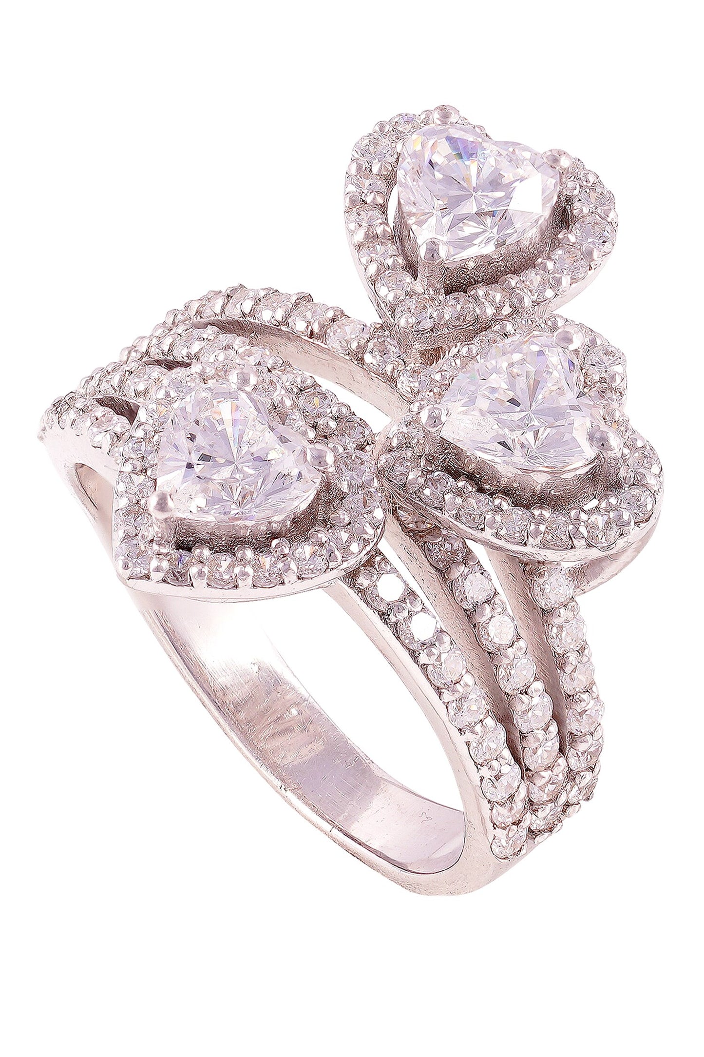 Heart Trinity Ring