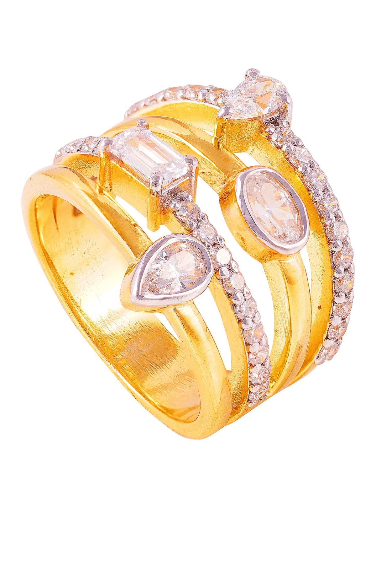 Quartet Sparkle Ring