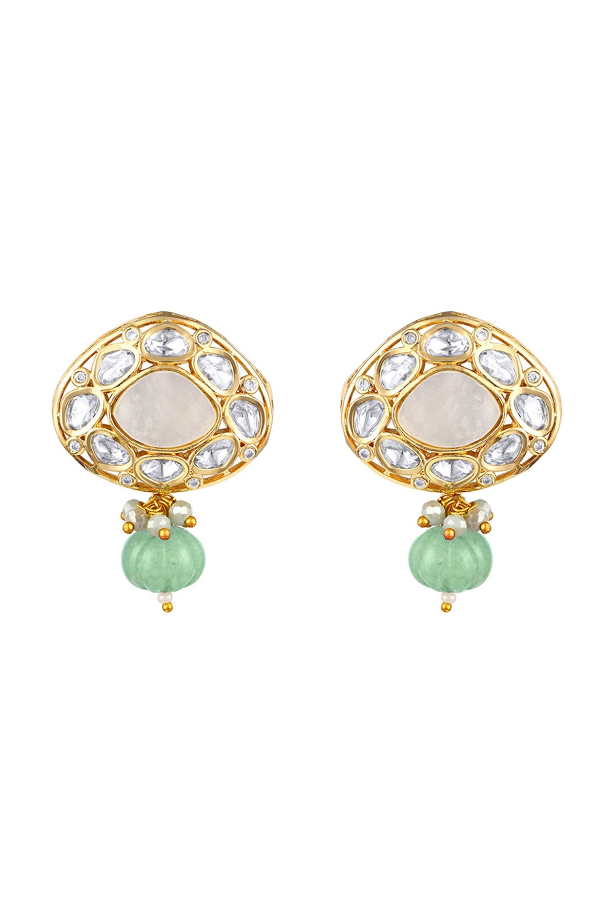 Glorious Embellished Pendant Necklace Set