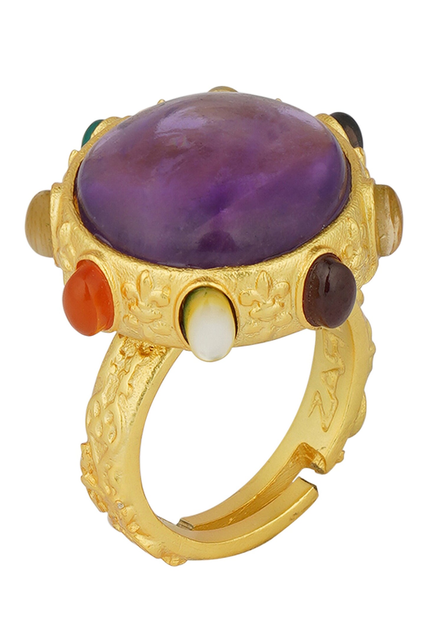Navratna Stone Studded Ring