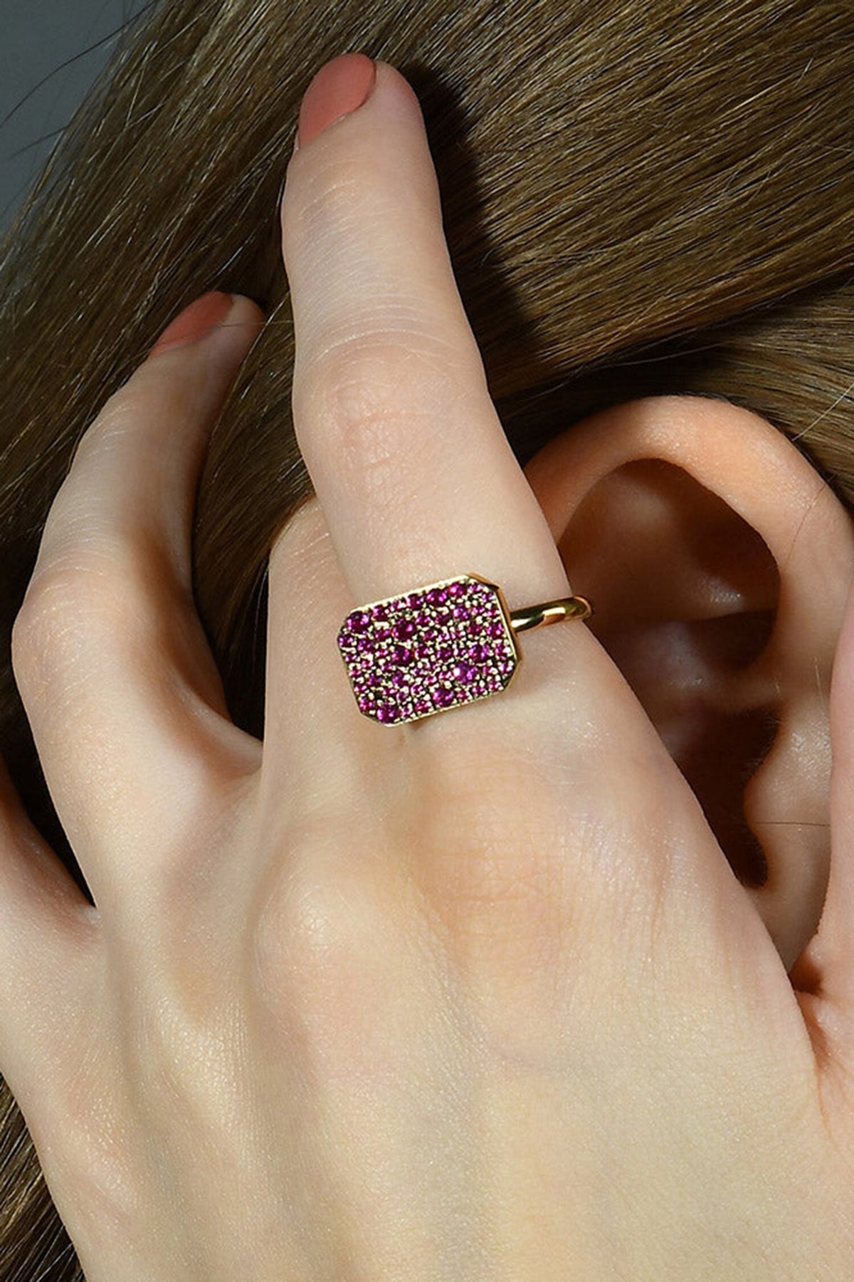 Roseate Bullion Finery Ring