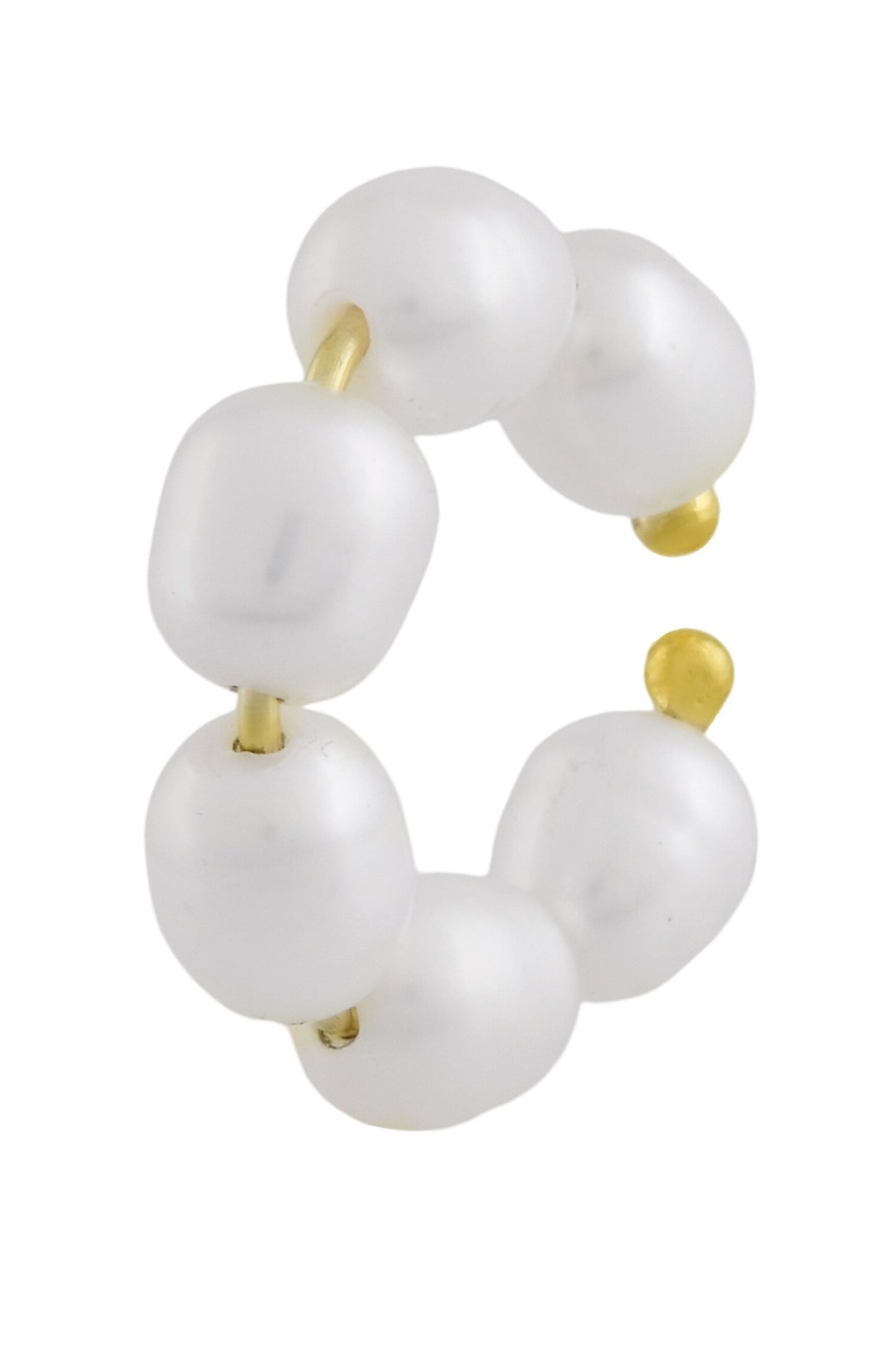 Pearl Weave Ear Cuff-Single pc