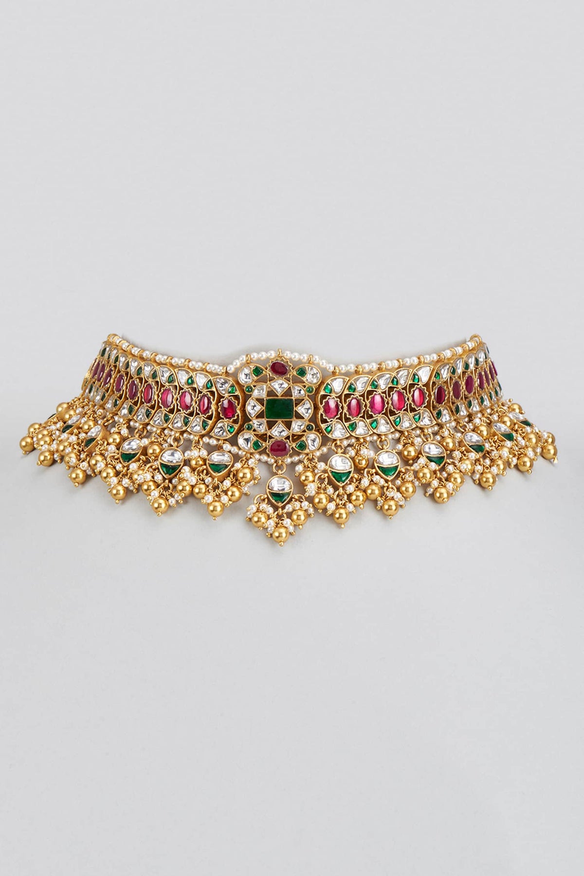Kundan Stone Embellished Choker