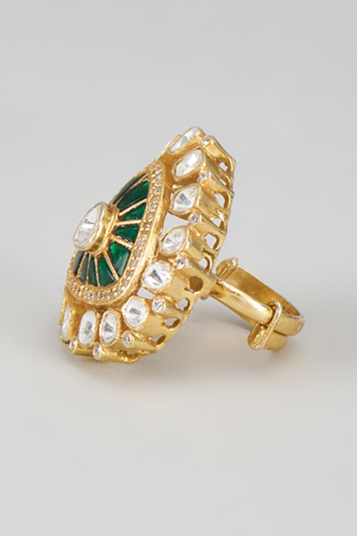 CZ & Stone Embellished Ring