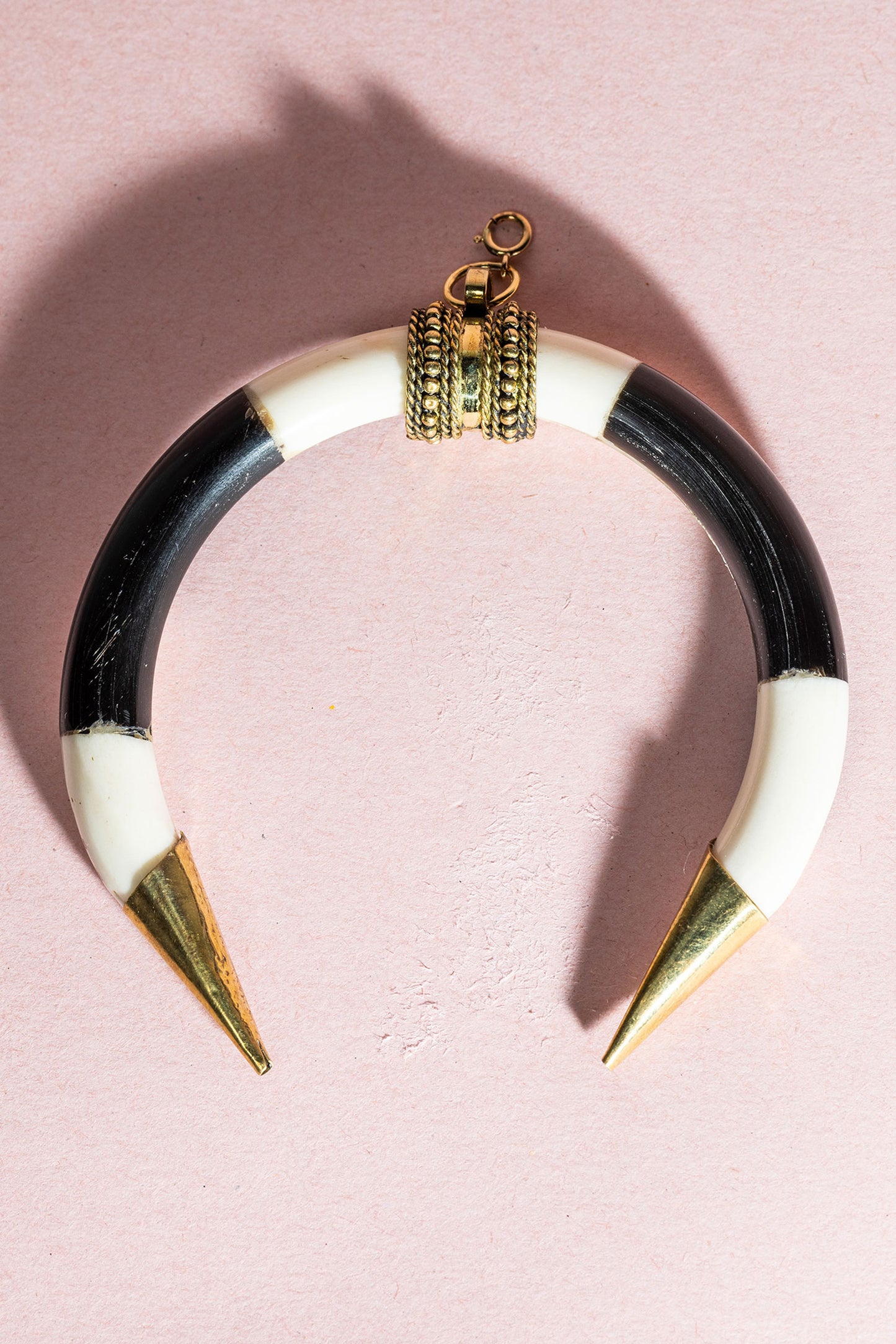 Horn Crecent Pendant
