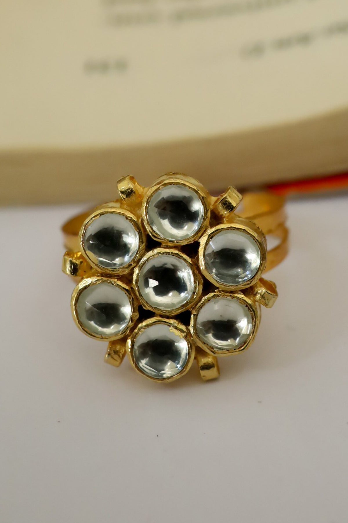Kundan Studded Ring