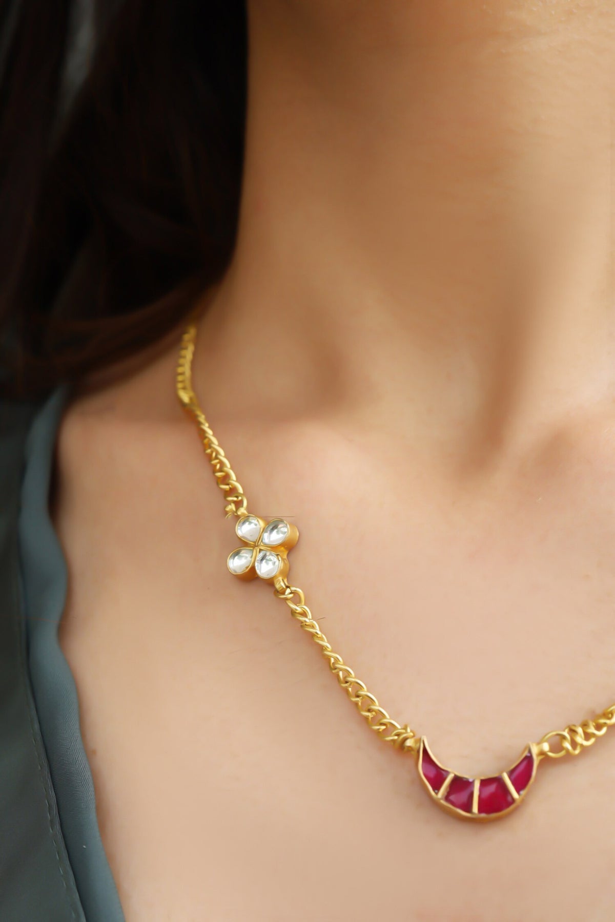 Kundan Studded Necklace