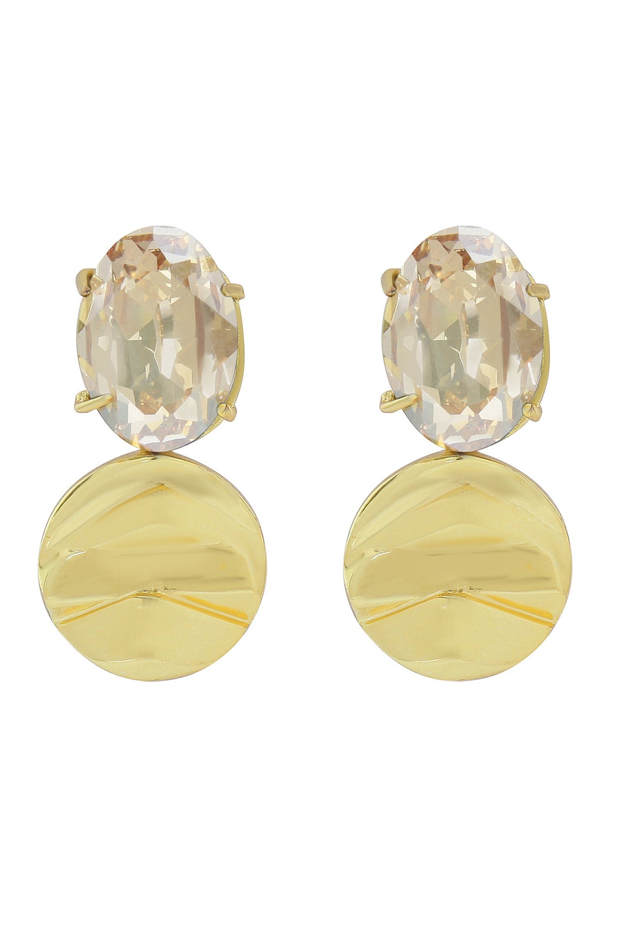 Crystal Embellished Earrings