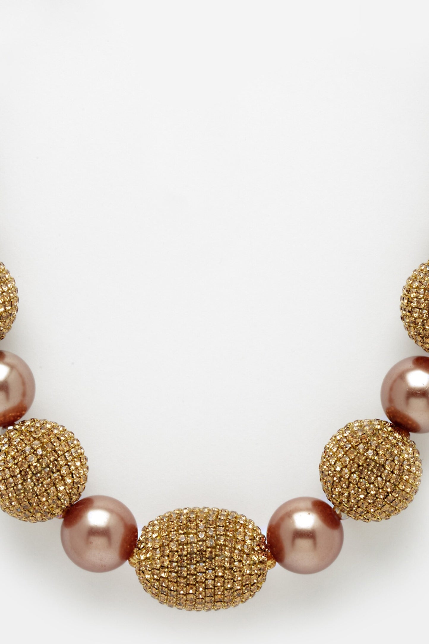 Pearl Embellished Necklace