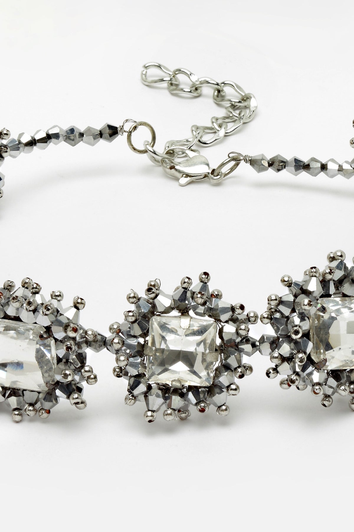 Celestial Sparkle Bead Embellished Choker