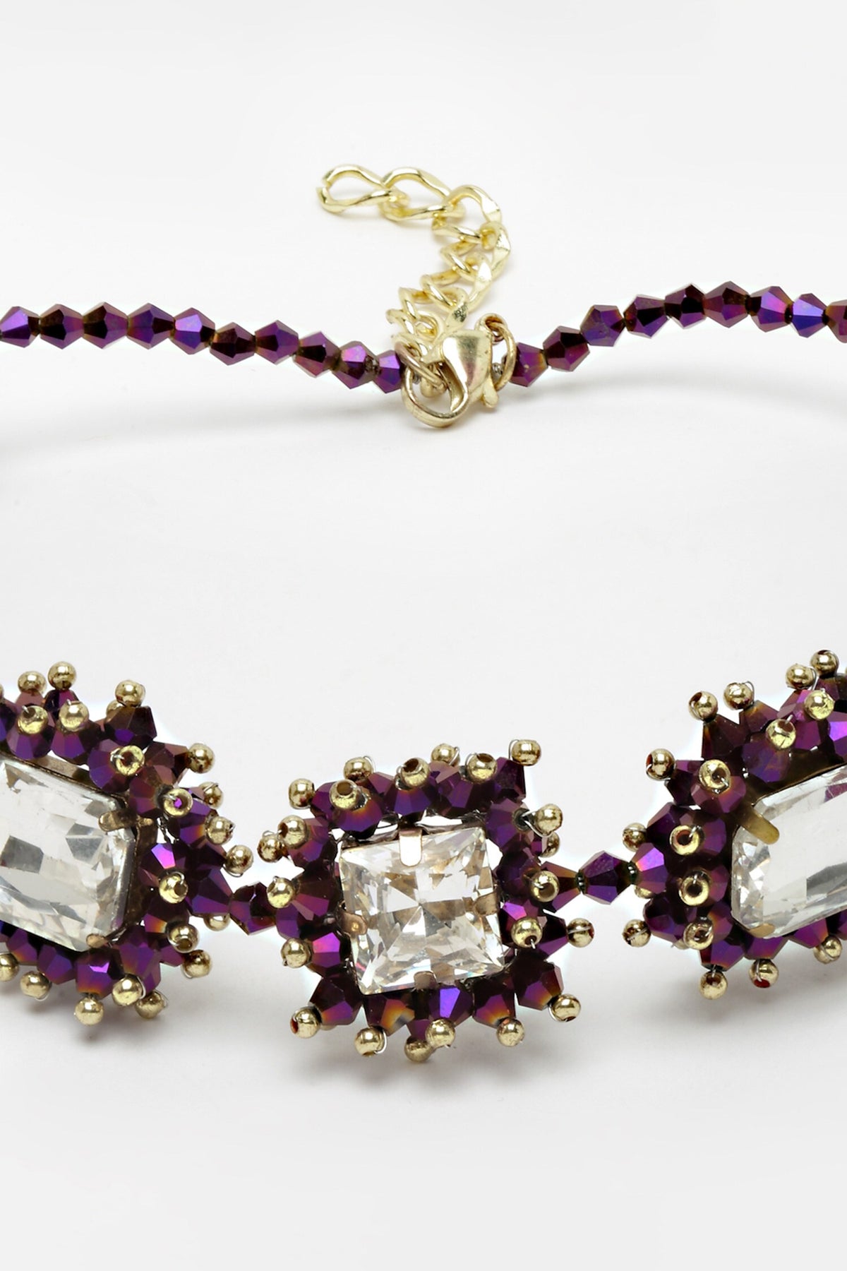 Celestial Sparkle Bead Studded Choker