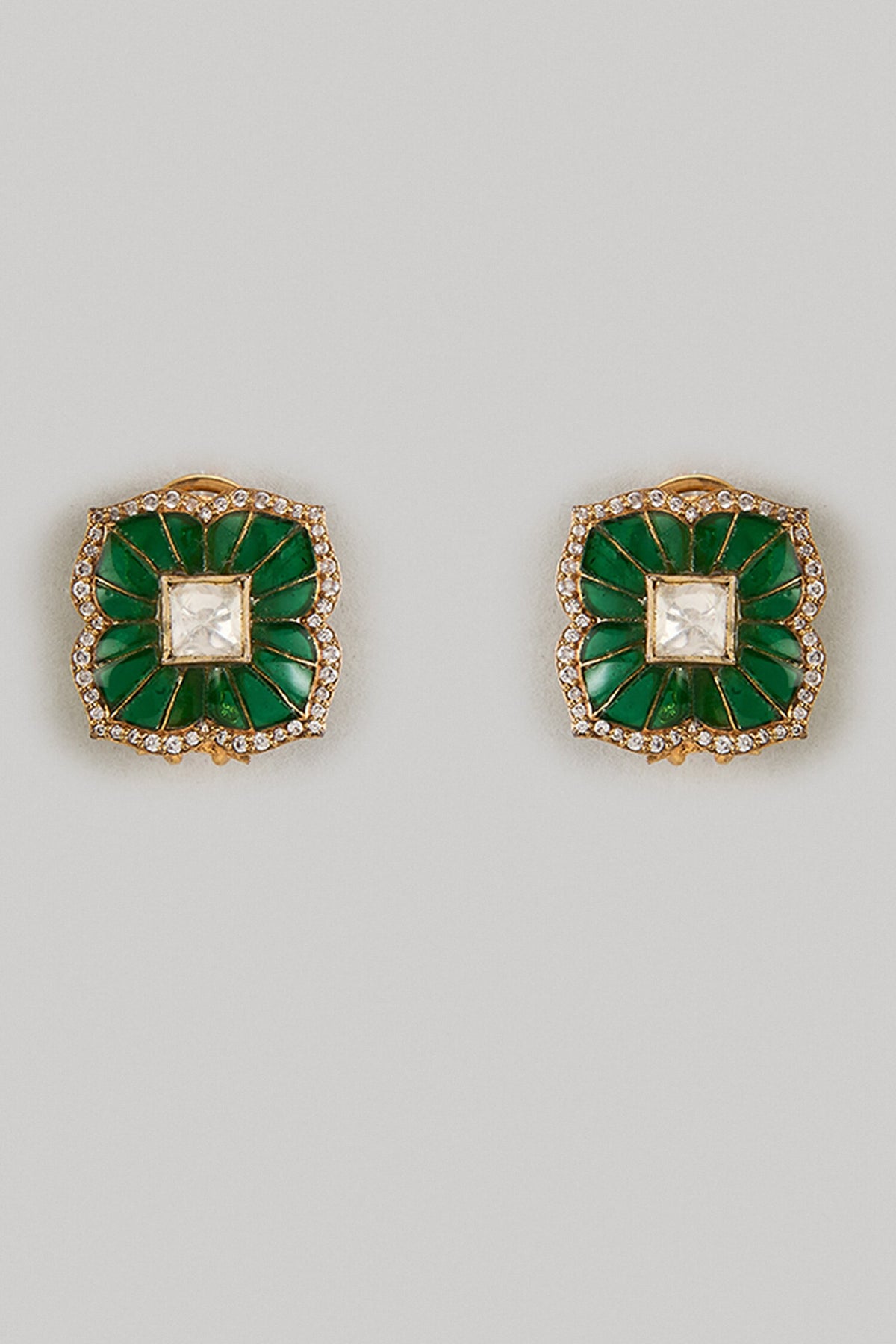 Floral Shaped Cutwork Studs