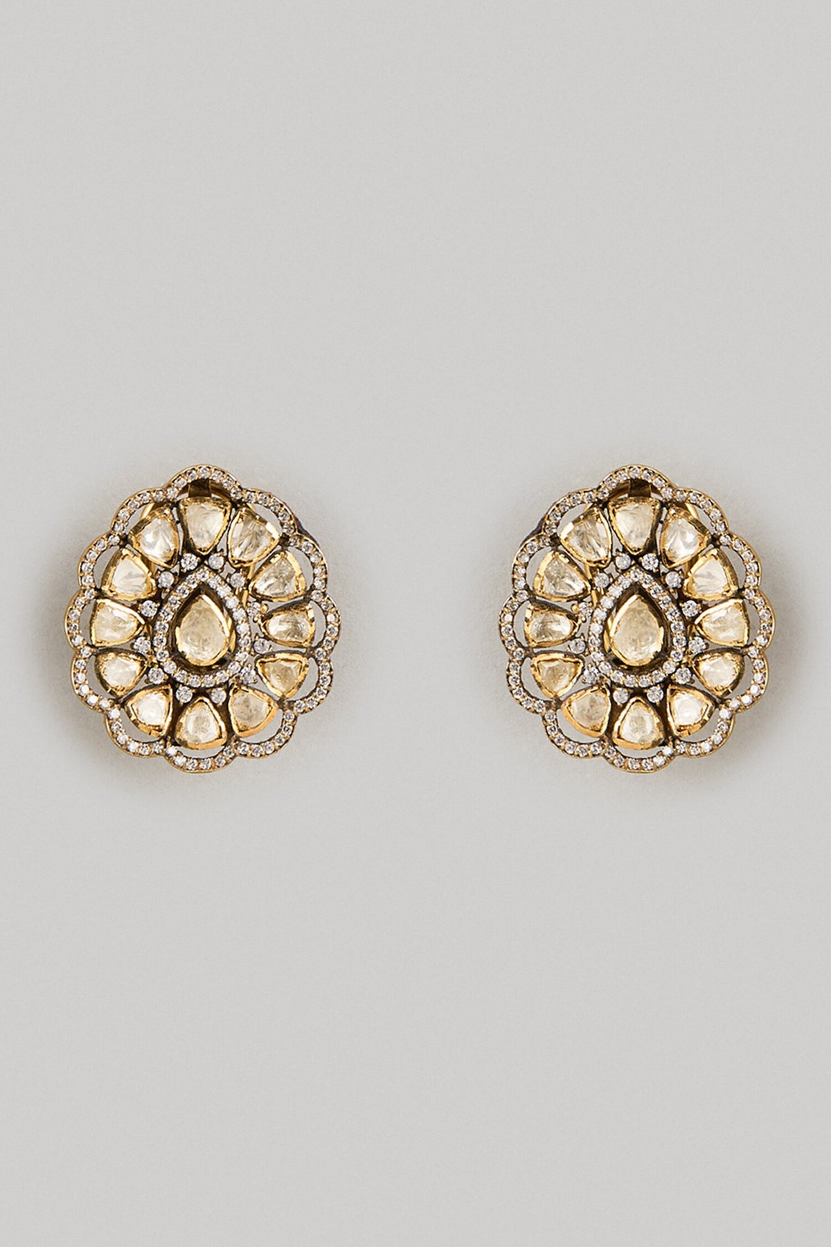 Cubic Zirconia Embellished Studs