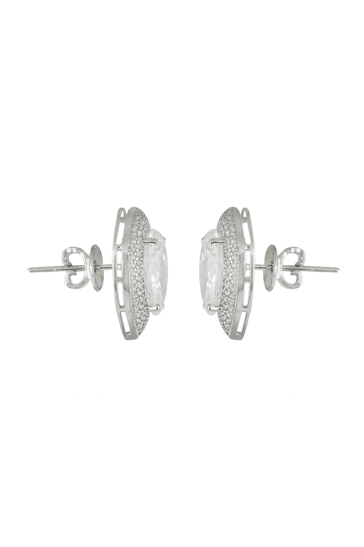 CZ Bloom Whisper Studs