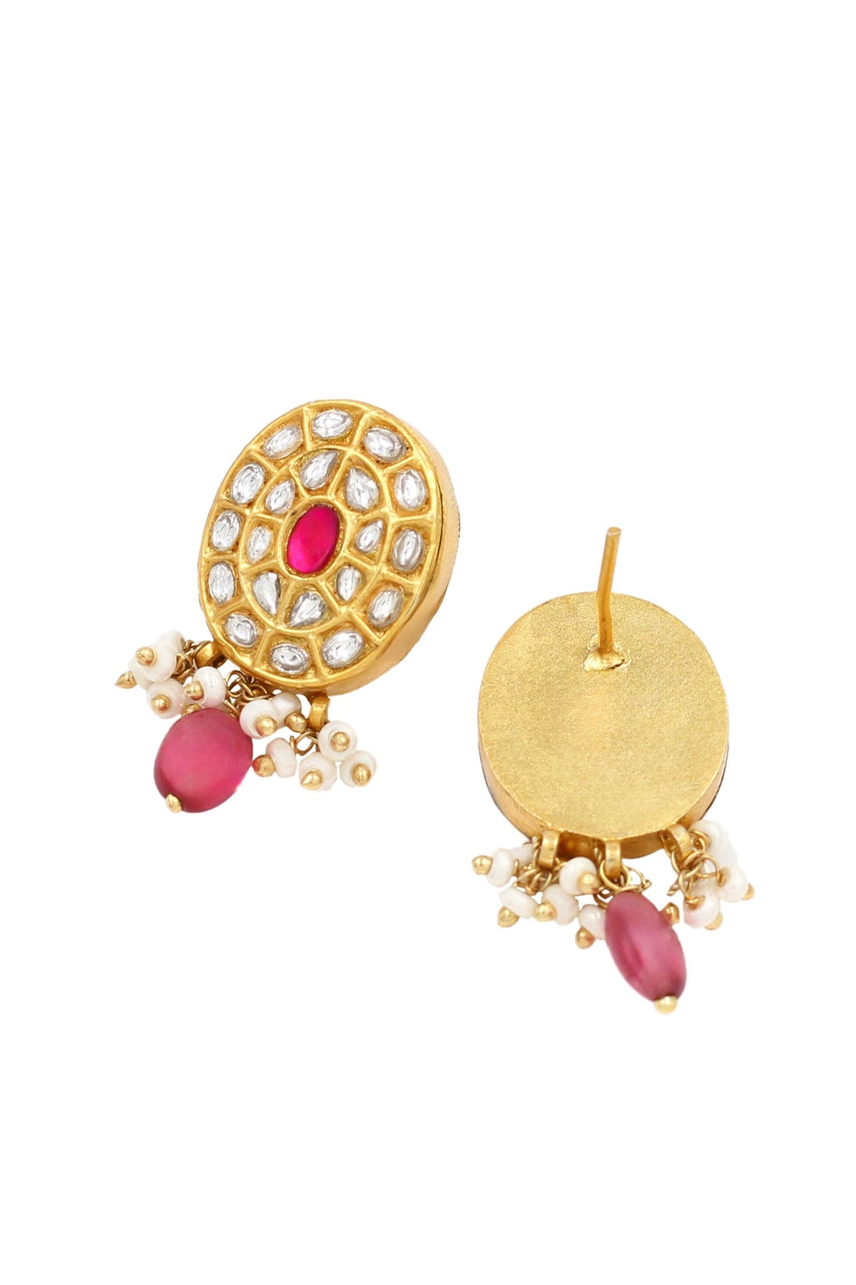 Grace Kundan Drop Earrings