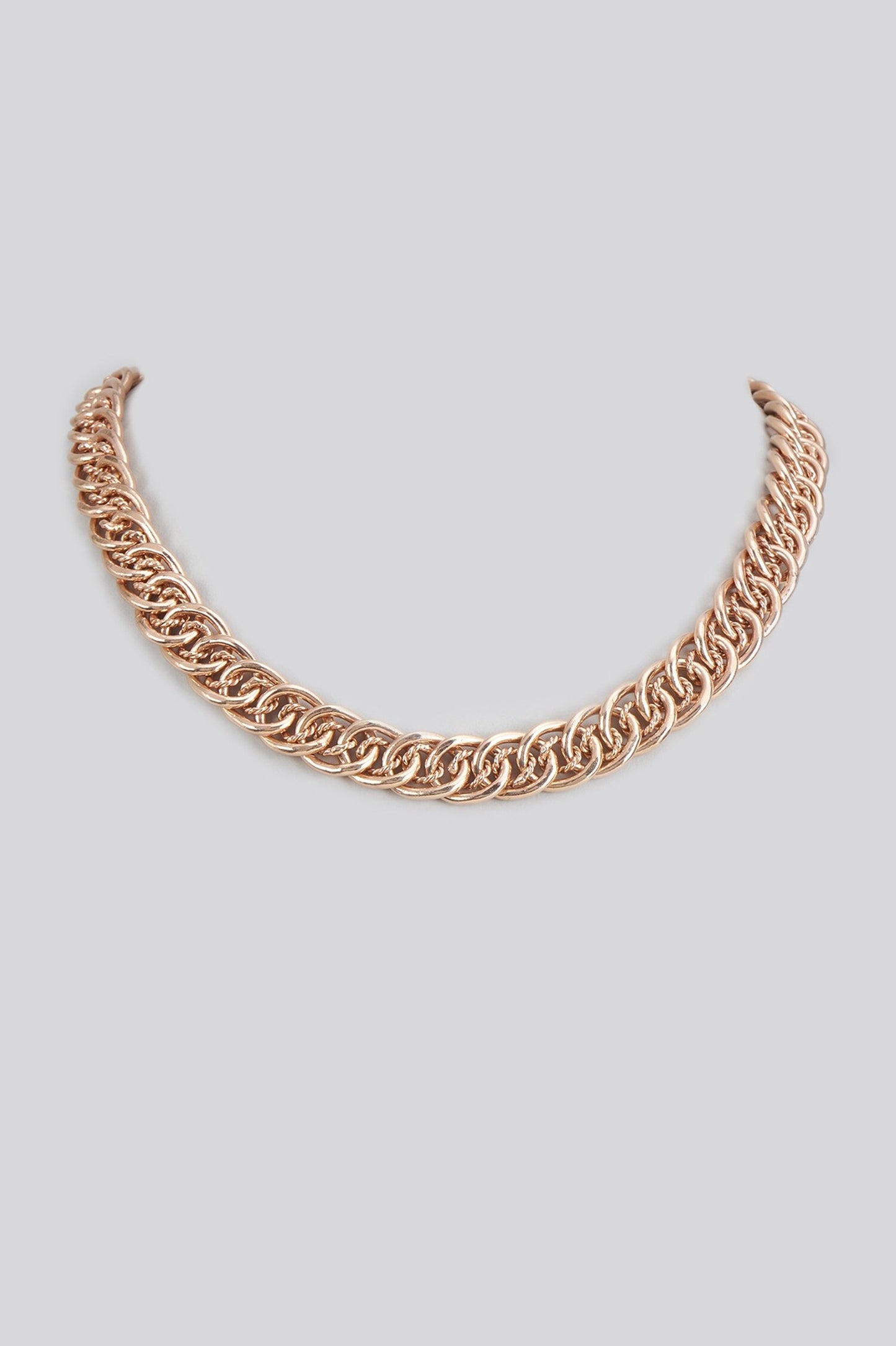 Interlinked Chain Link Necklace