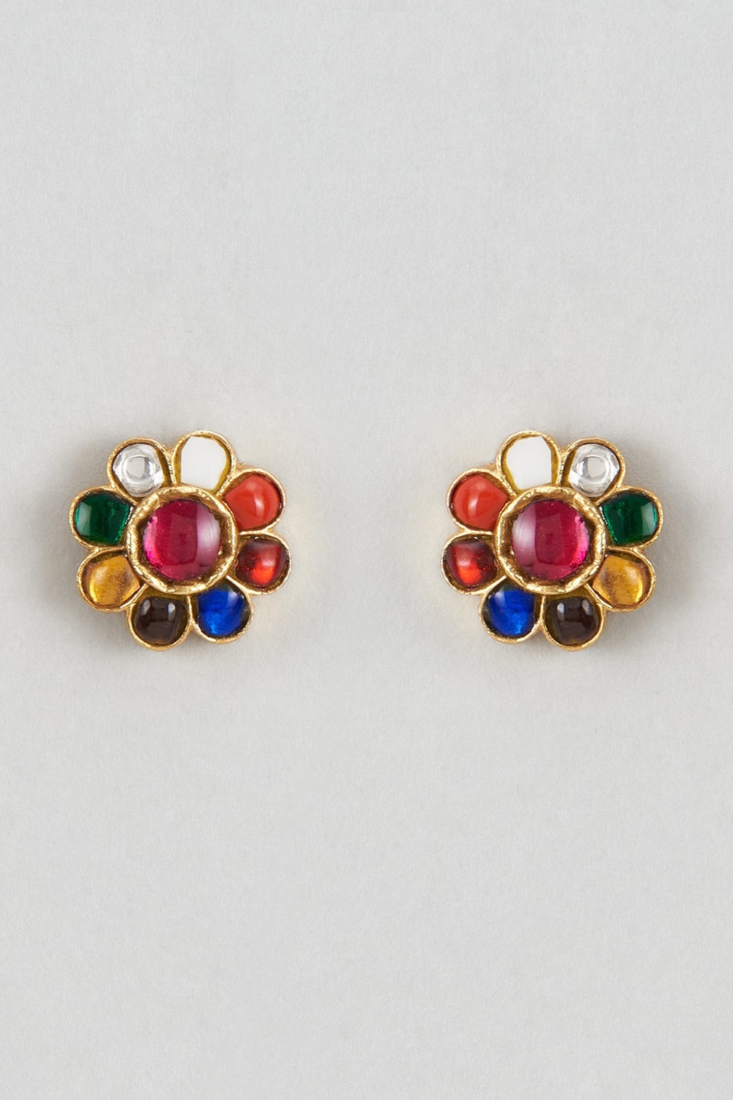 Navratna Stone Studs