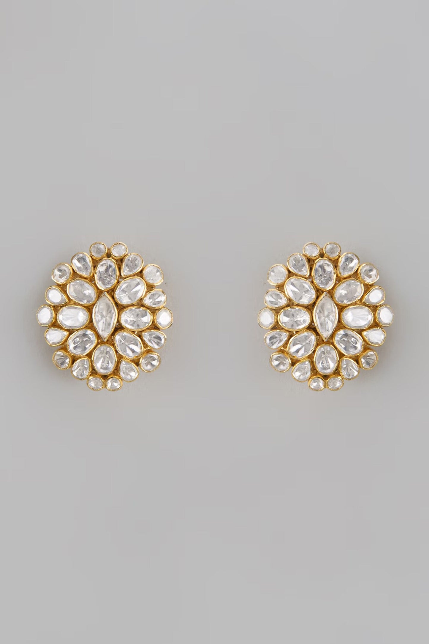 Moissanite & Cubic Zirconia Studs