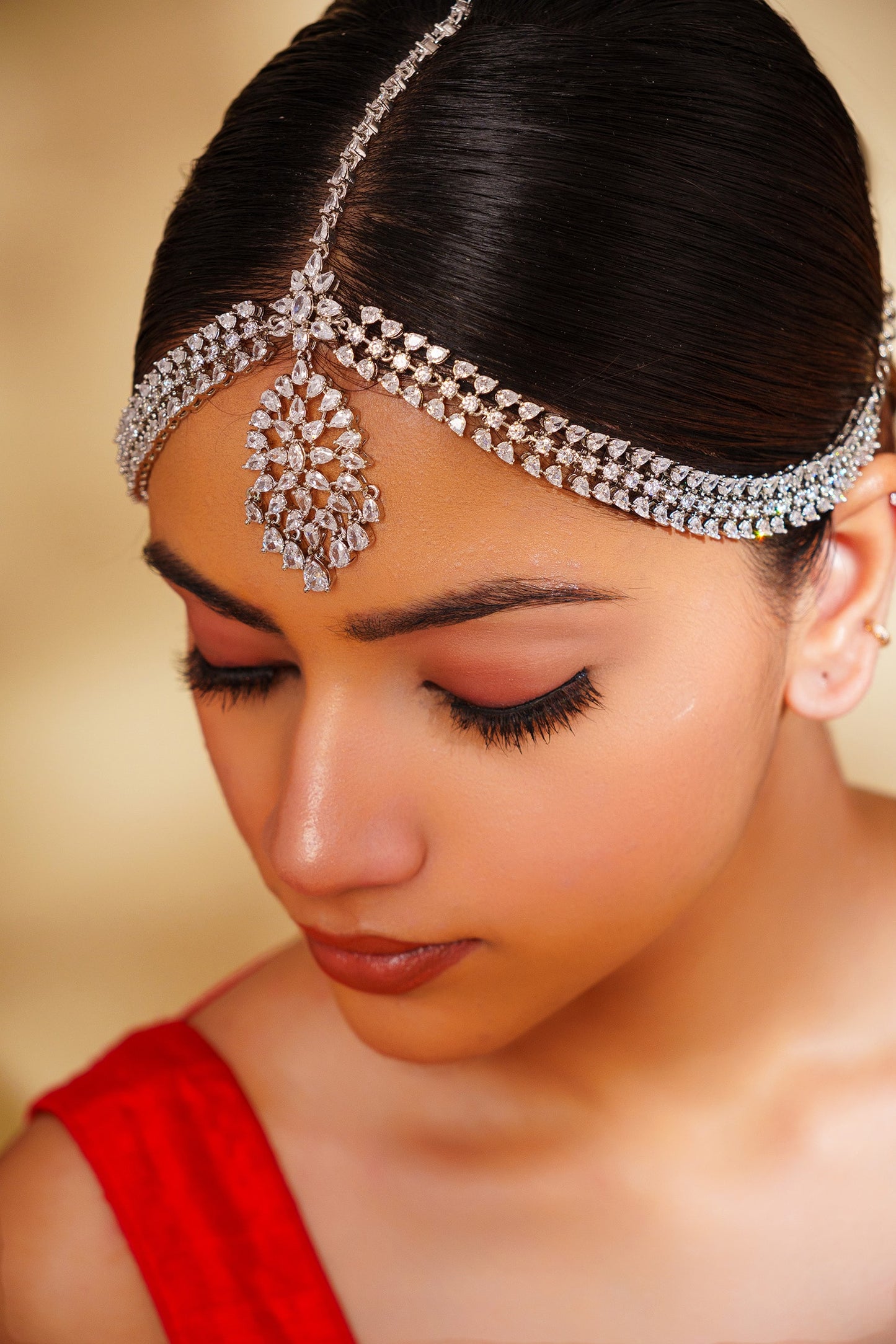 Diamond Studded Mathapatti