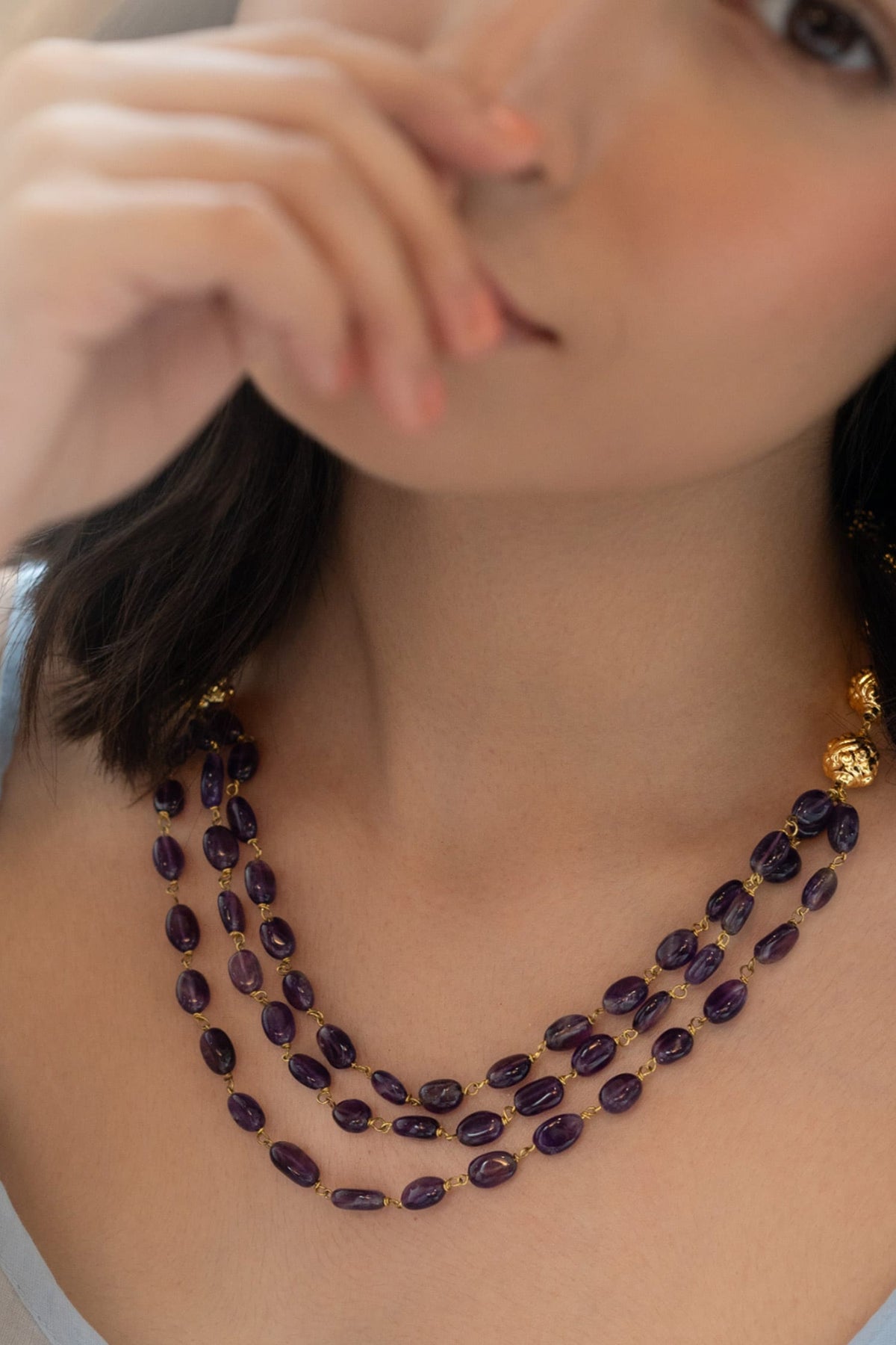 Amethyst Layered Necklace