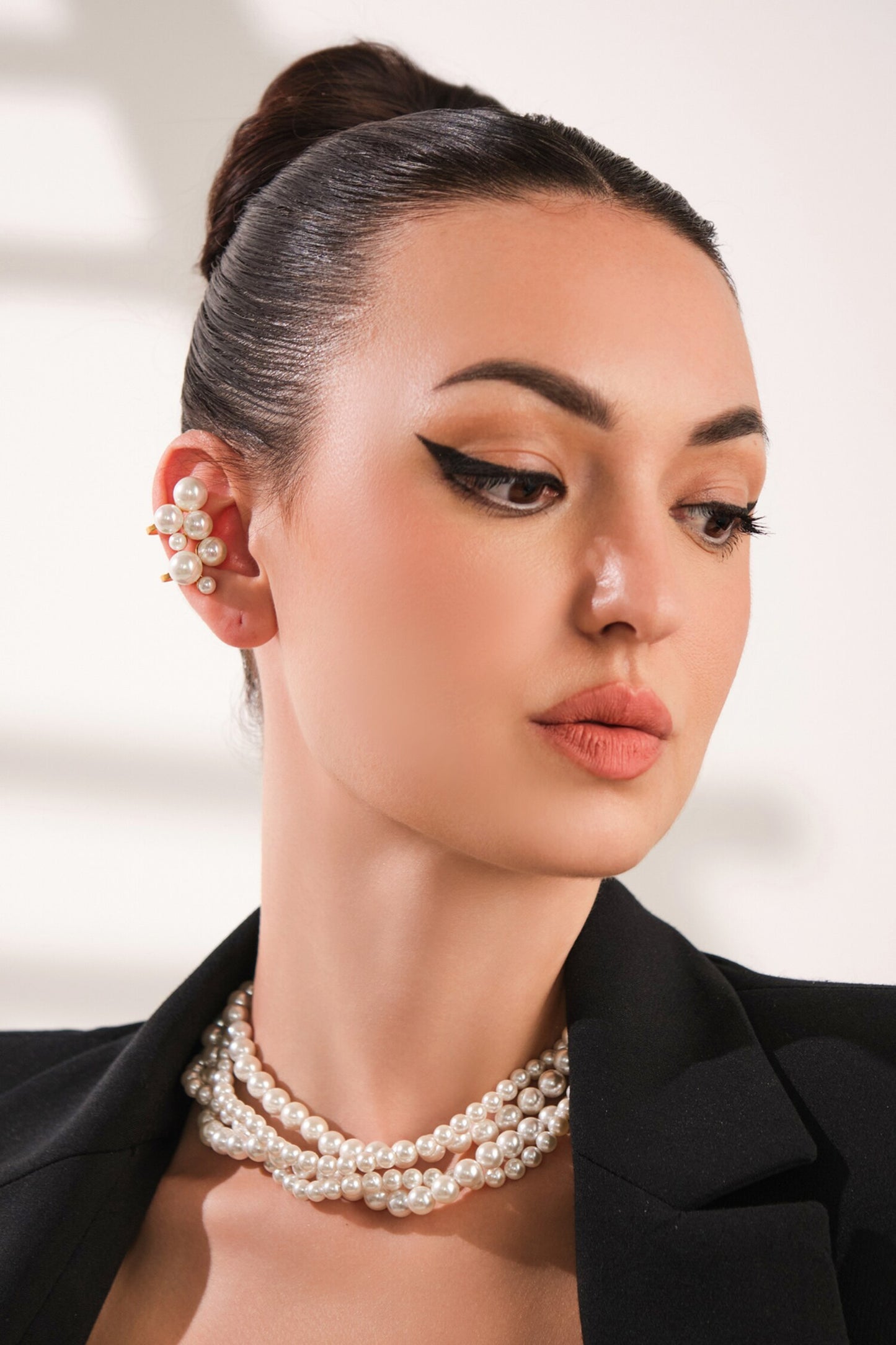 Twisted Pearl Necklace