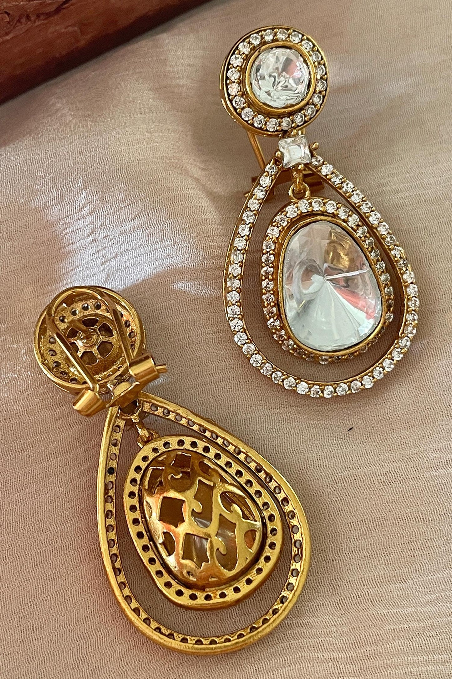 Designer Pearl Drop Earrings