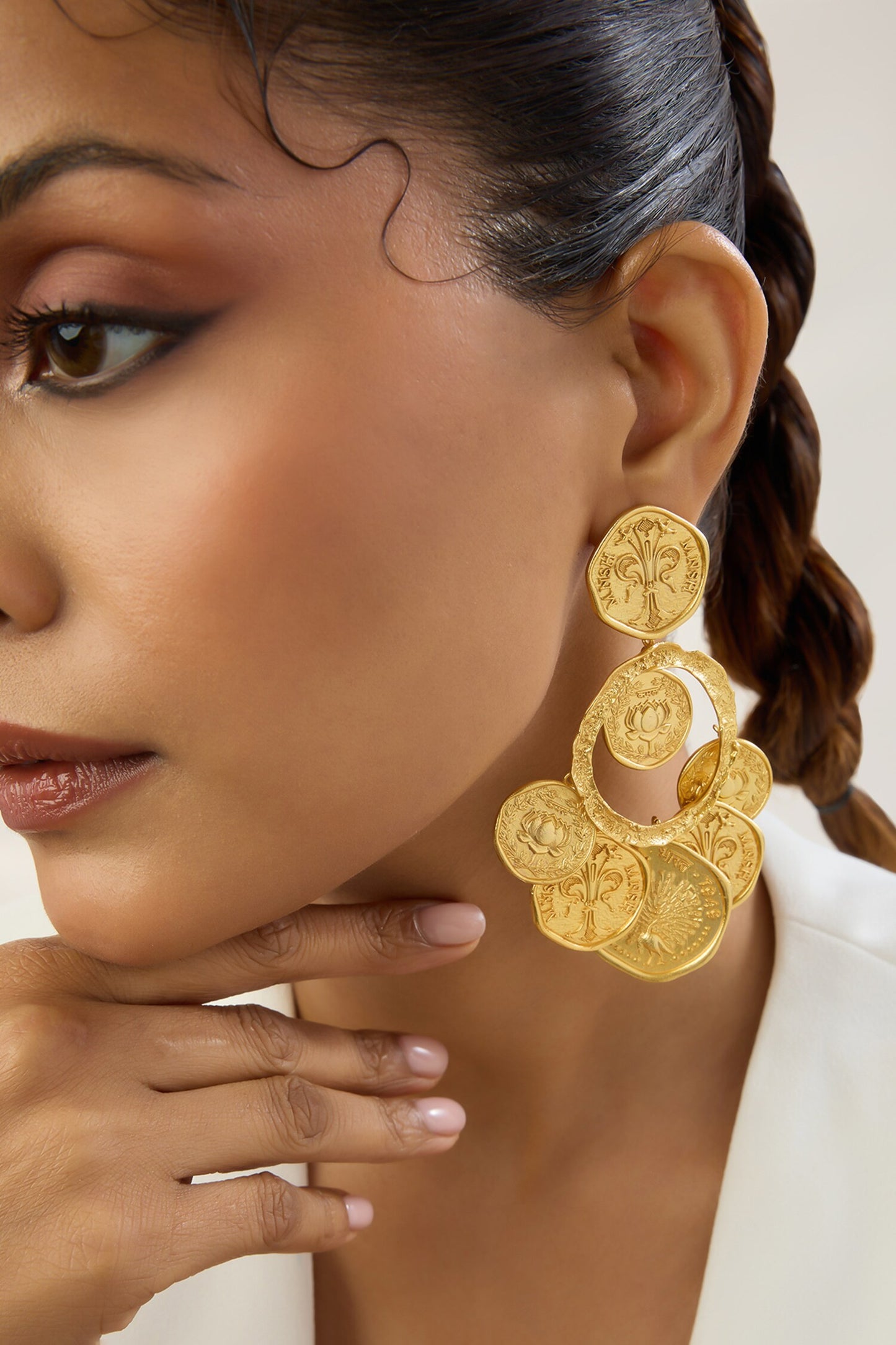 Shakti Jhumka Earrings