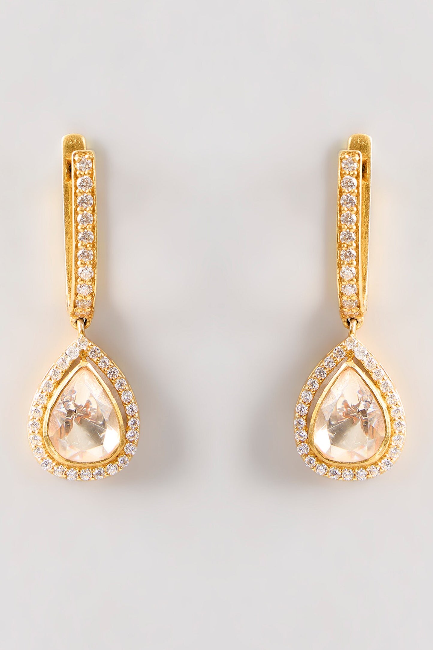 Koshi Moissanite Drop Earrings
