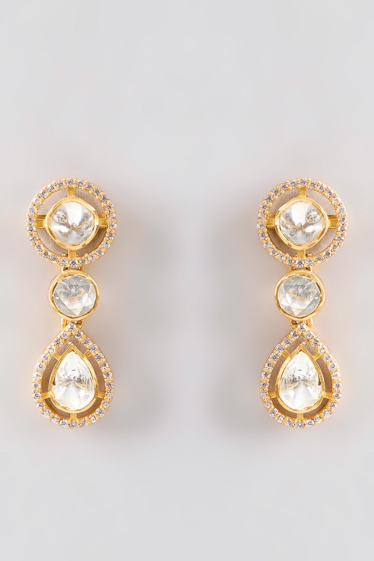 Classic Moissanite Necklace Set