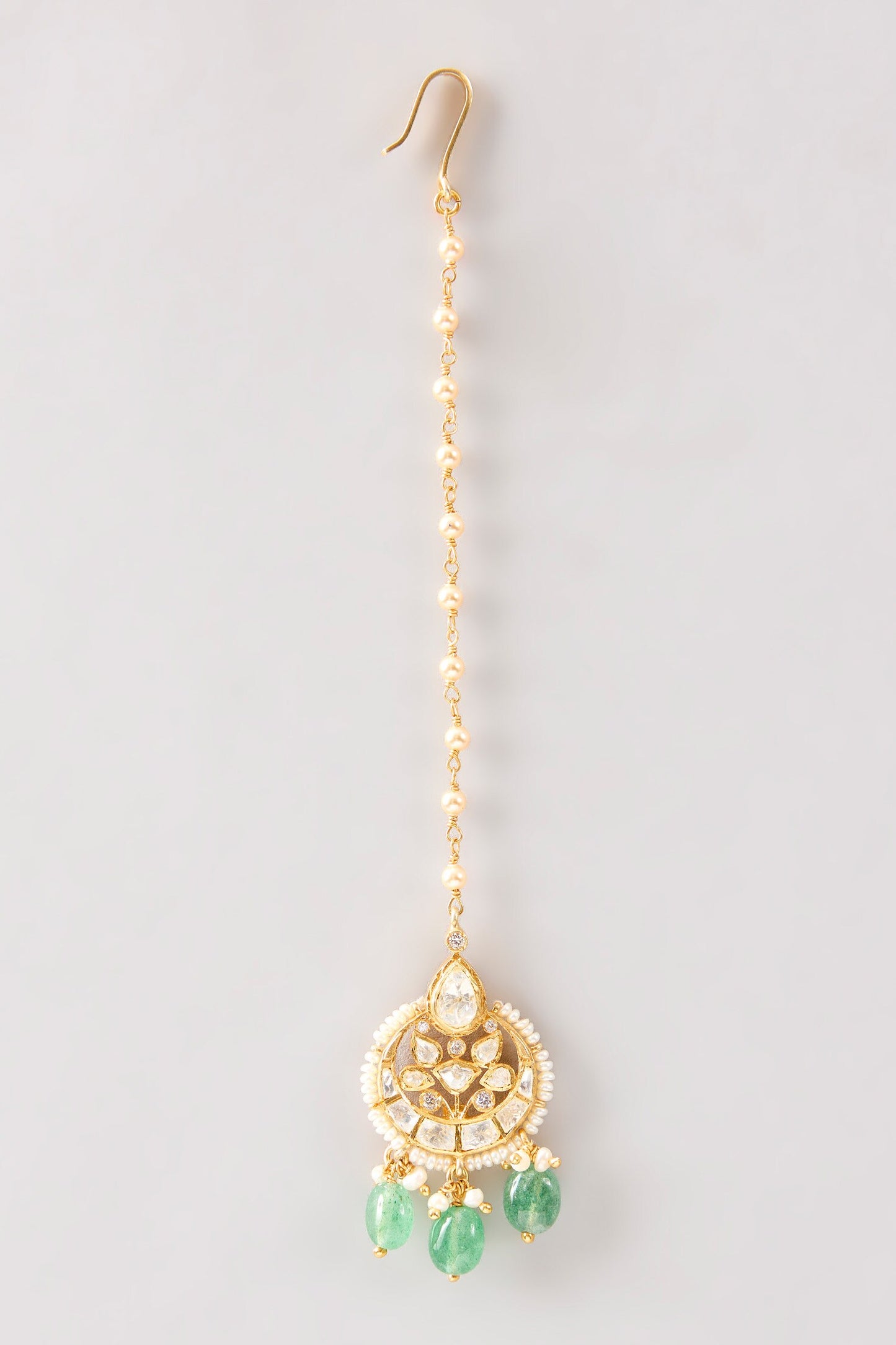 Kuti Moissanite Maangtikka