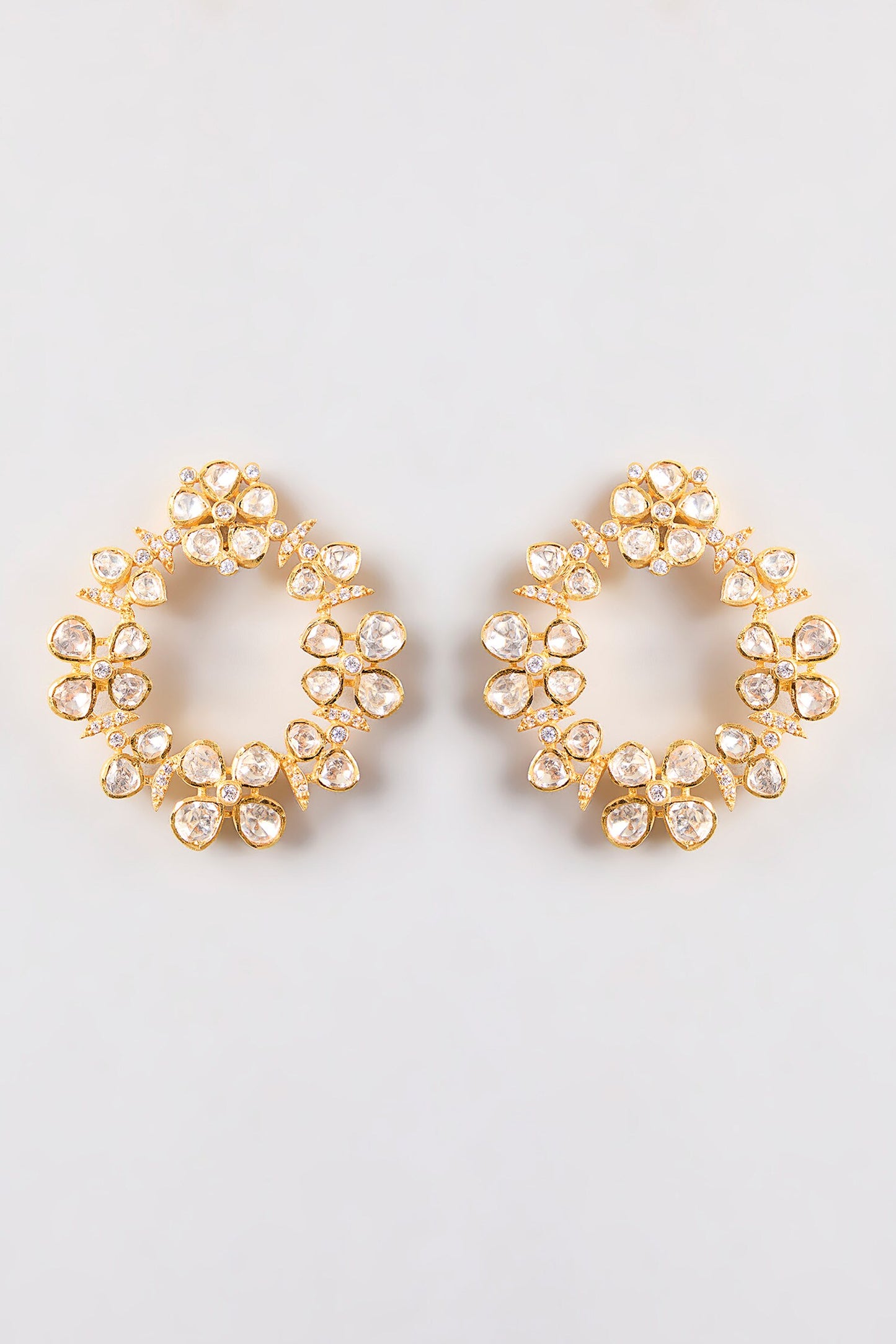 Classic Moissanite Hoop Earrings