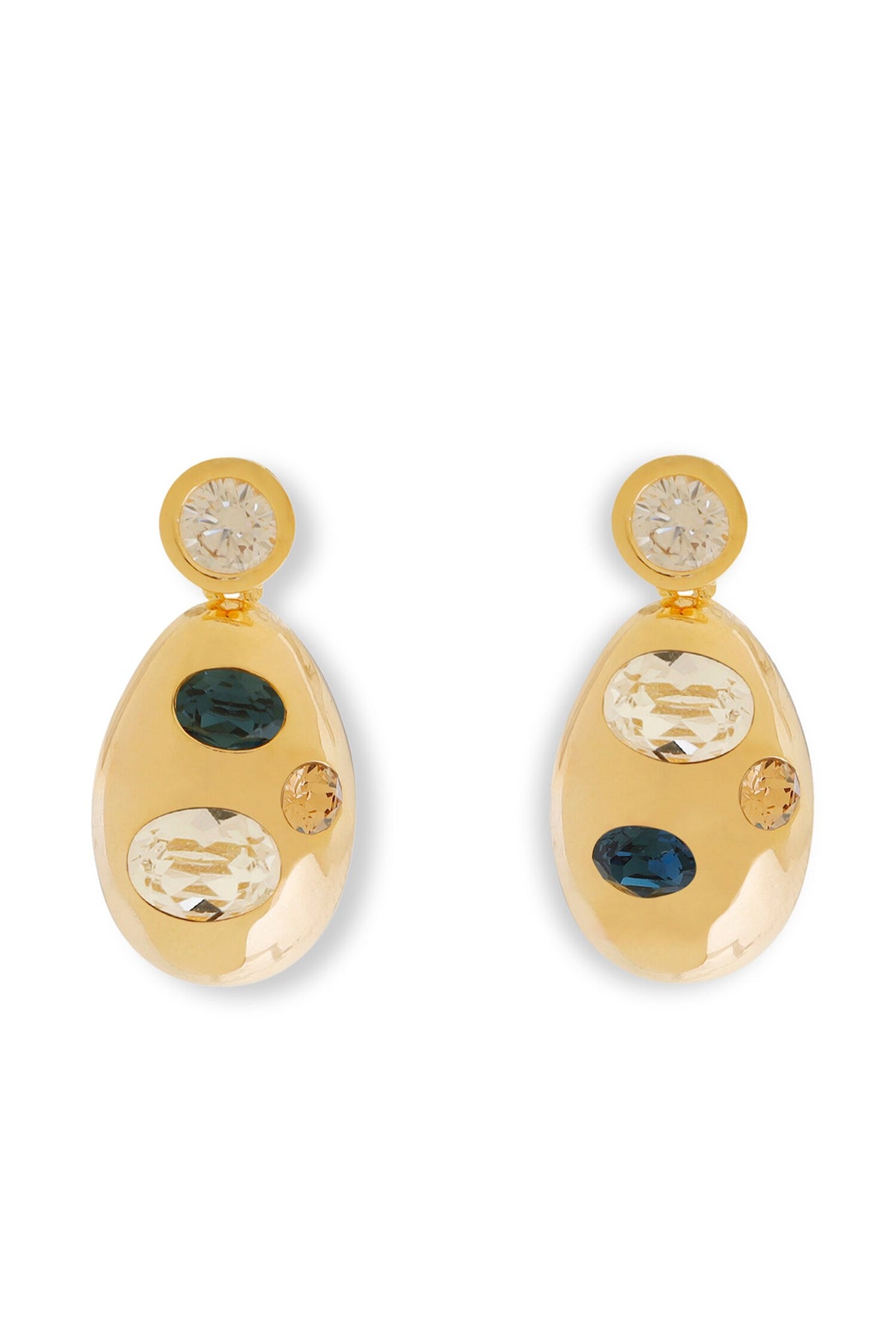 Designer Blue Earrings