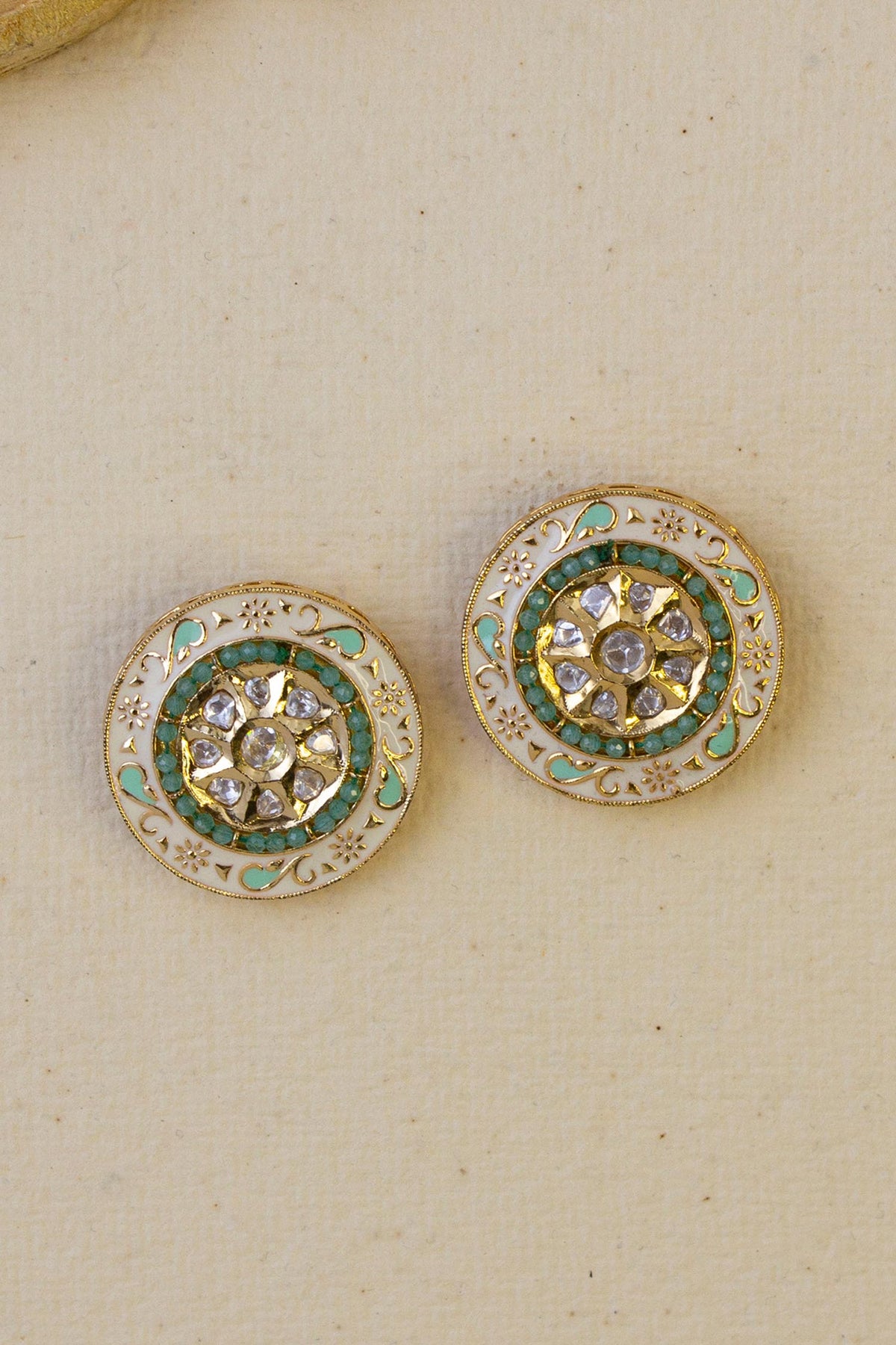 Kundan Cascade Earrings