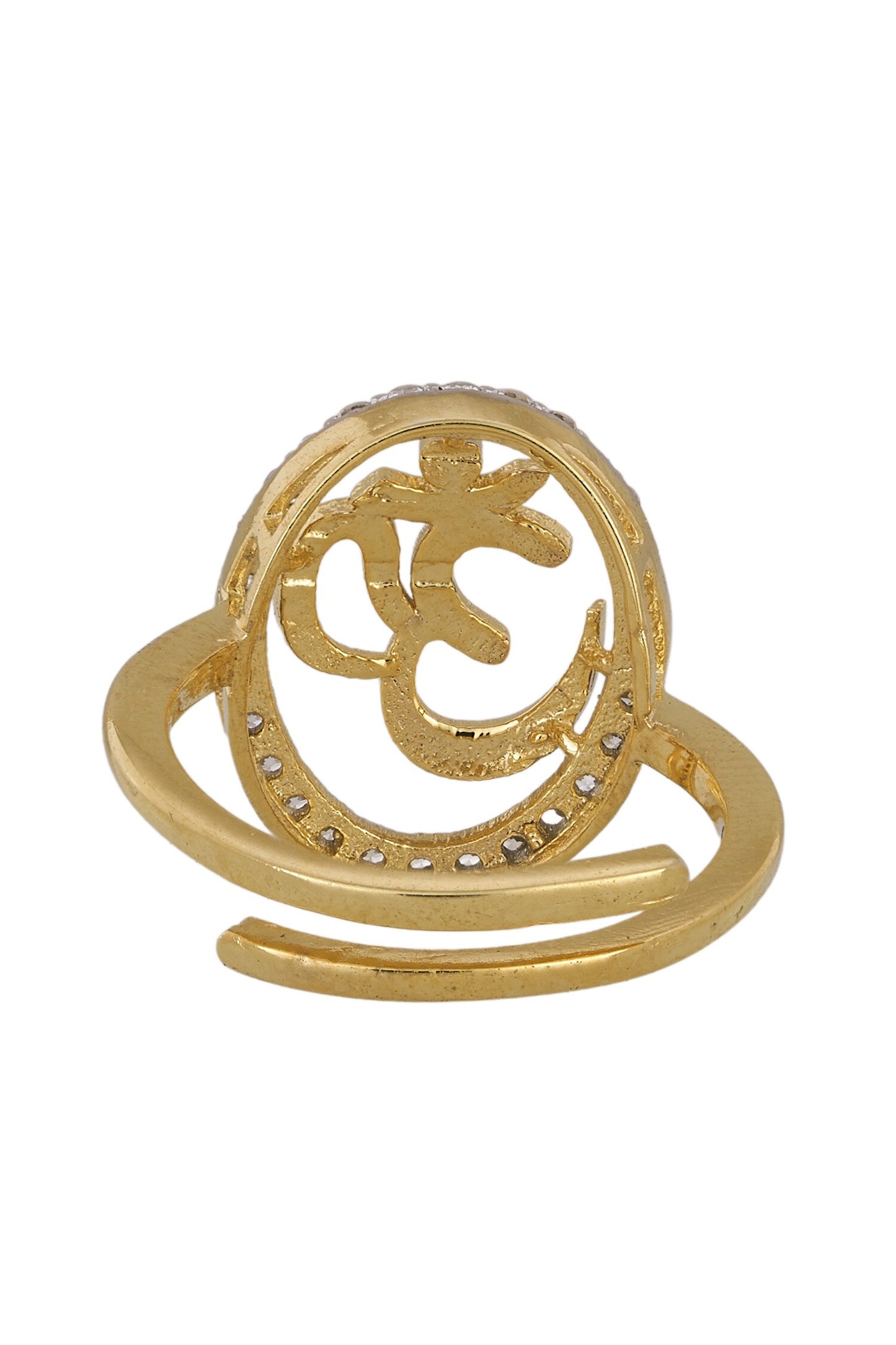Designer 925 Silver Aum Ring
