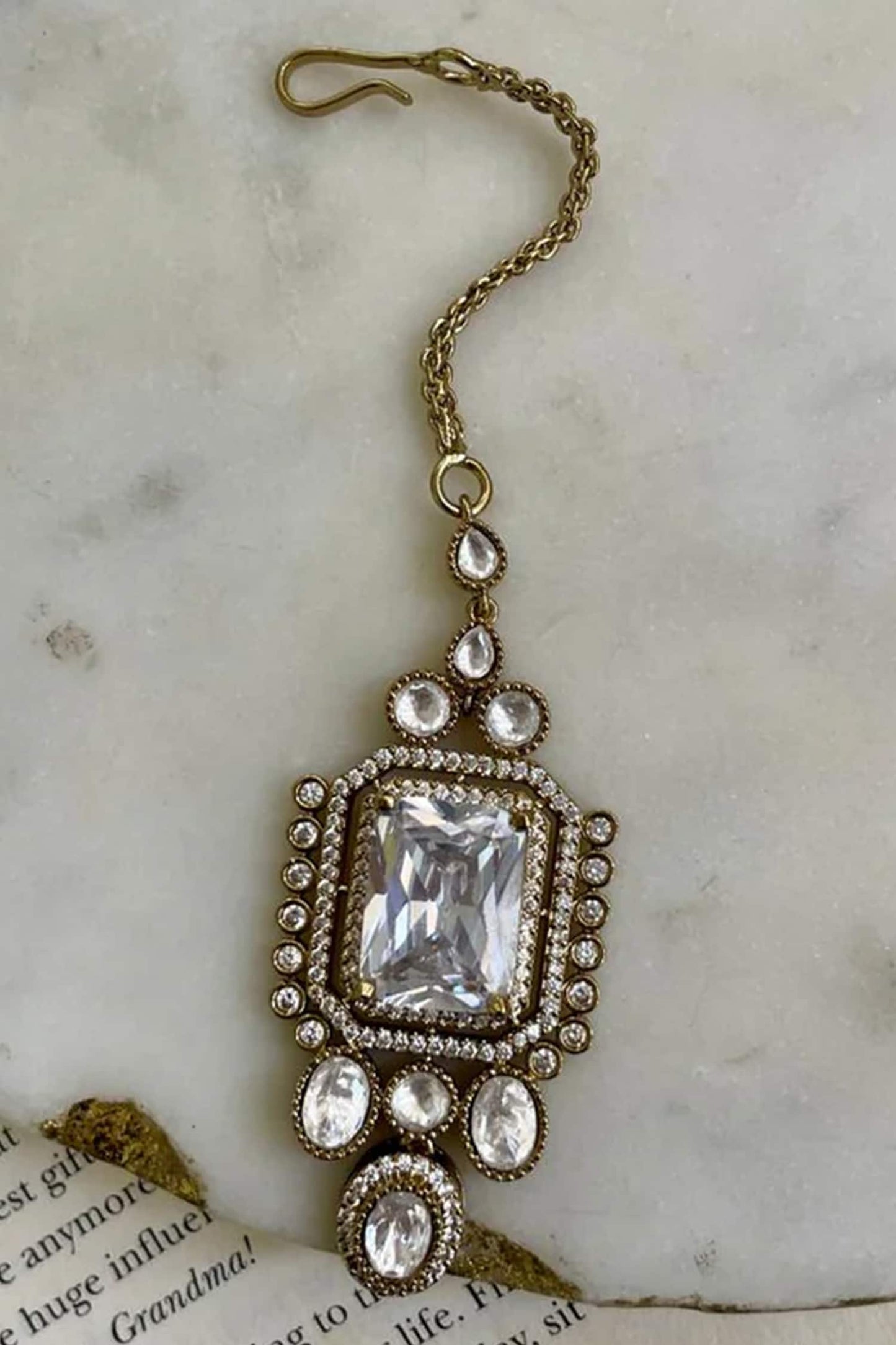 Polki Diamond Kundan Necklace Set