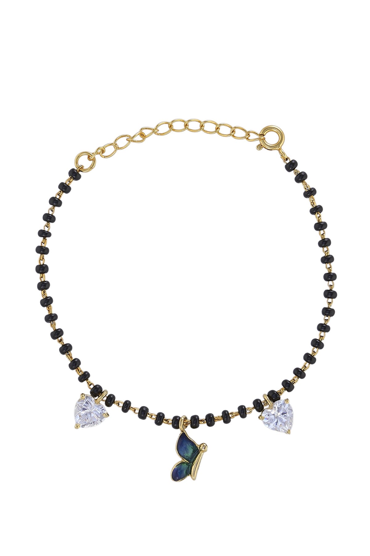925 Silver Beli Hand Mangalsutra Bracelet