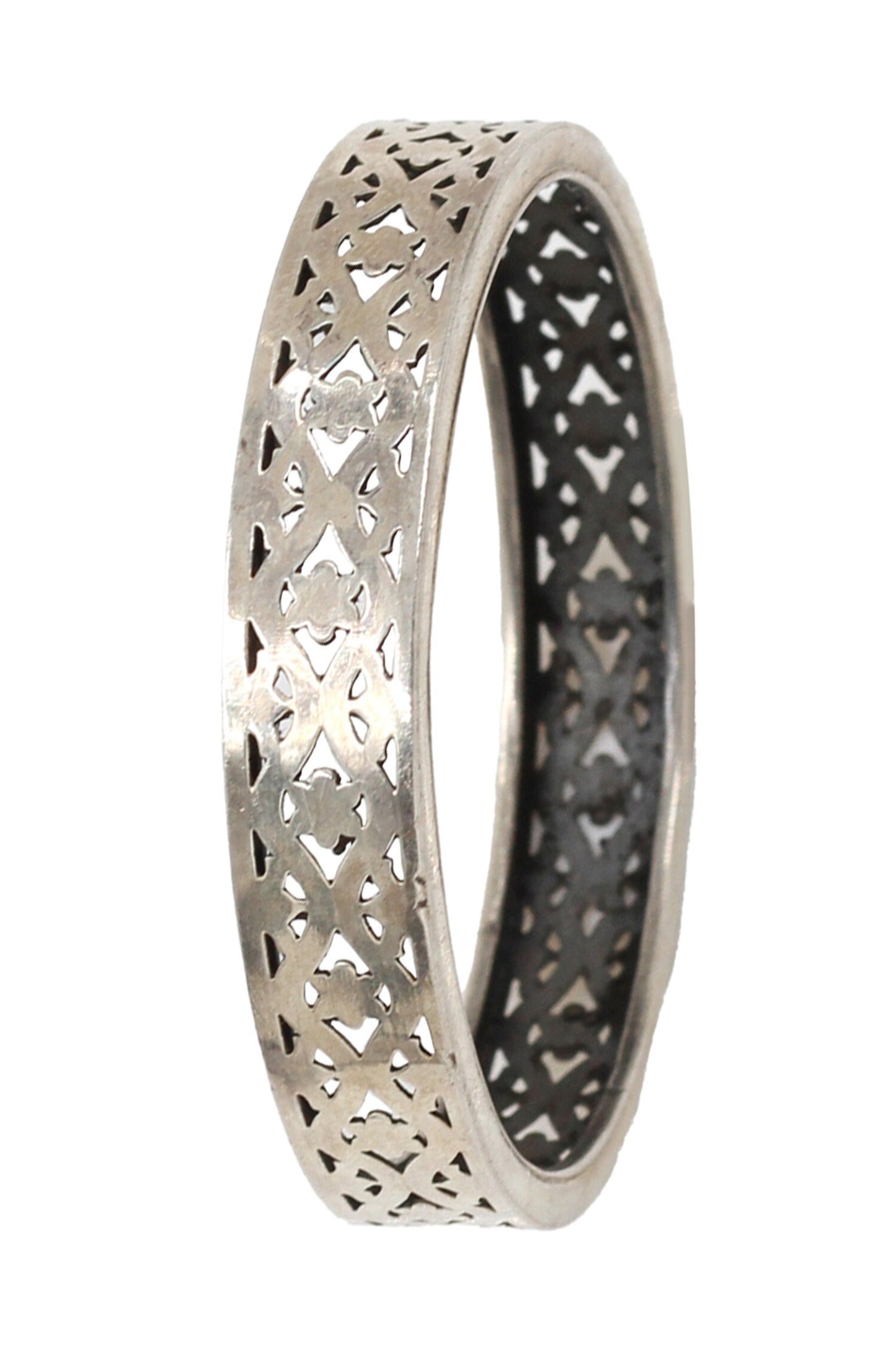 Designer Silver Bangle