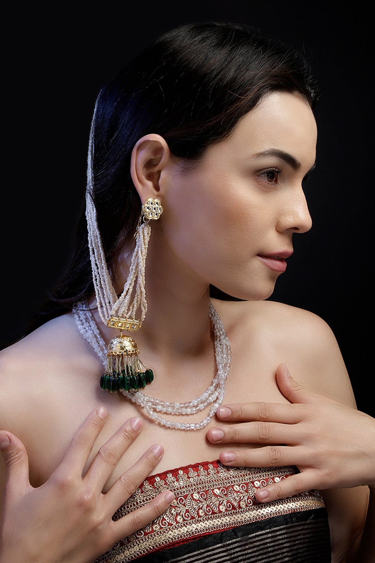 Gold-Plated Layered Necklace